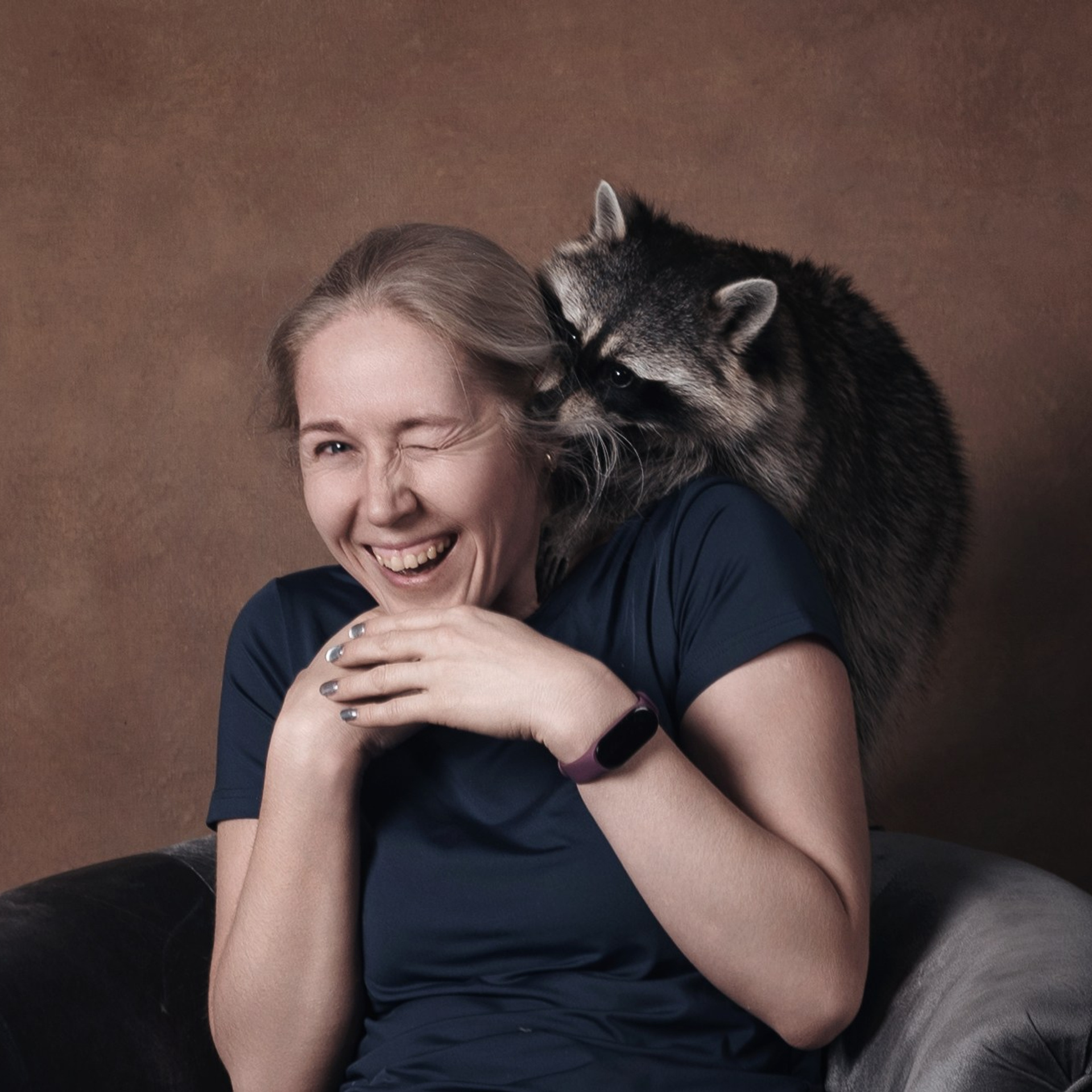 Енот. Фотографы в Орле Шестопаловы Юлия и Юрий