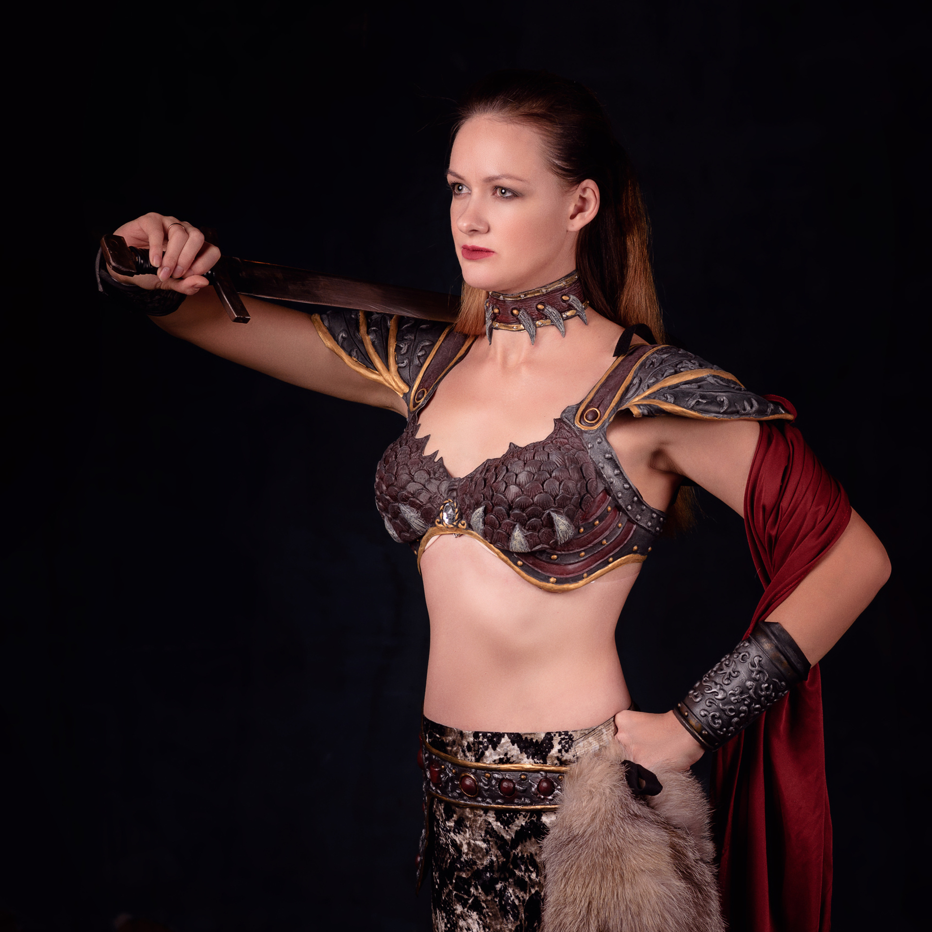 Воительница. Фотографы в Орле Шестопаловы Юлия и Юрий