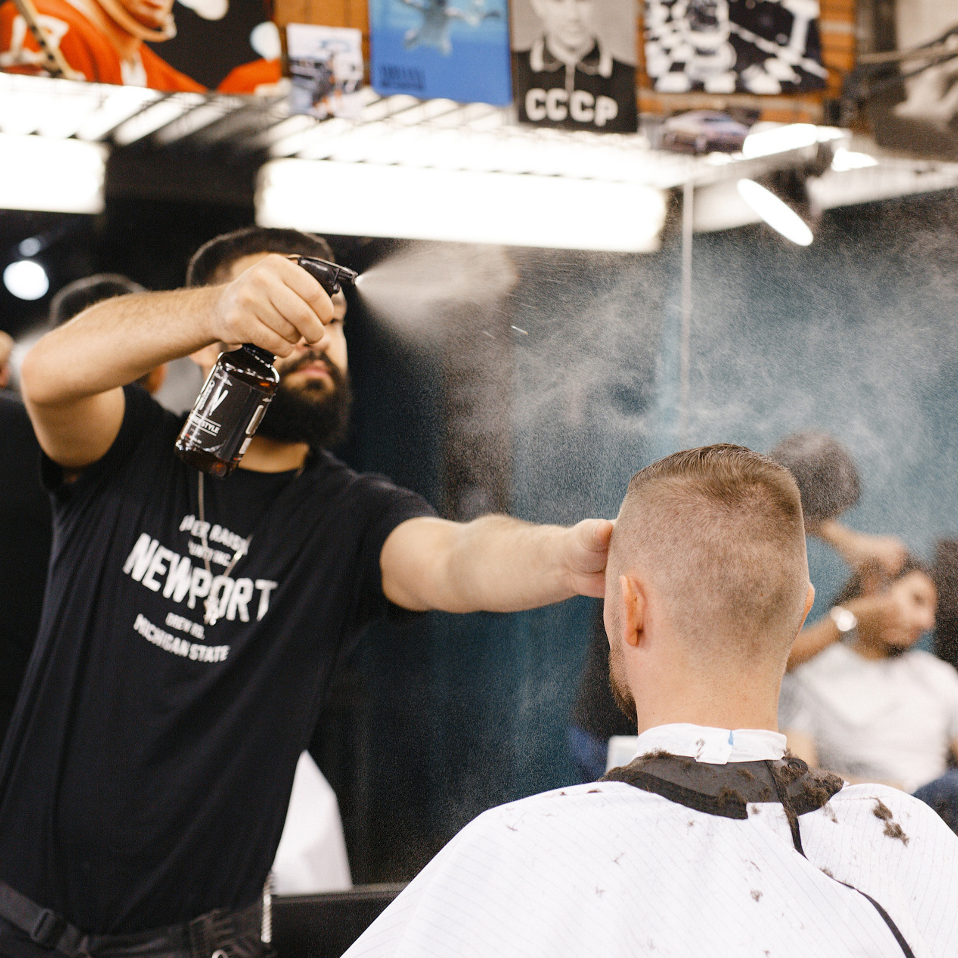 Создание контента для барбершопа Big Bro