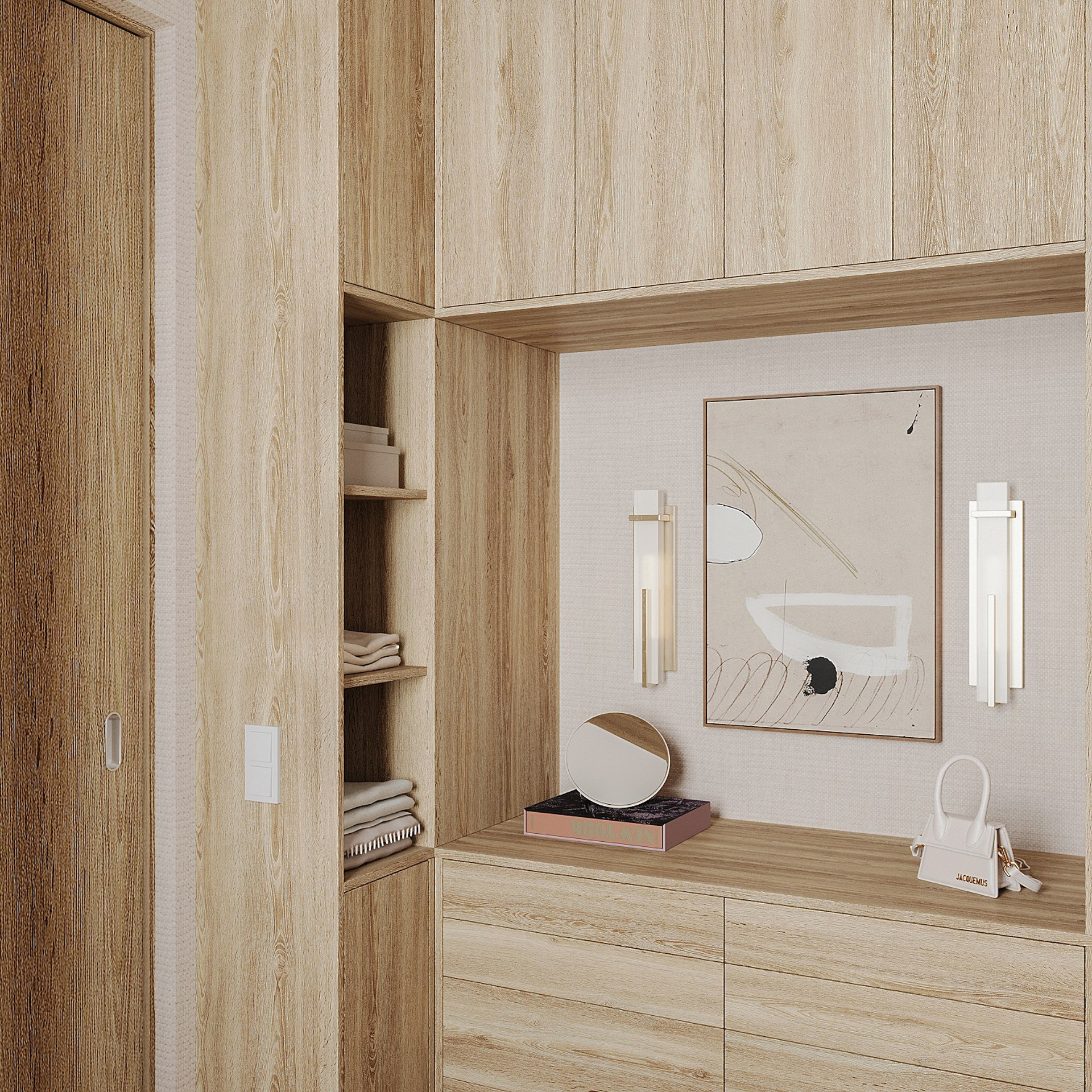 Гардеробная. 3D визуализатор интерьера Антонина Ковалёва @kovalevaacg