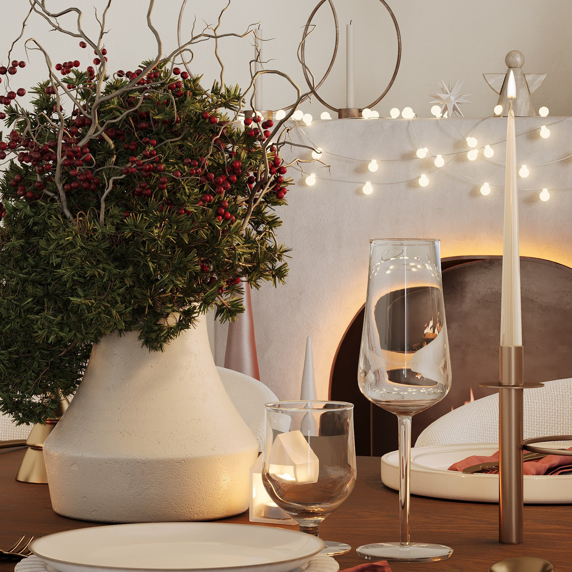 Happy New 2024 Year. 3D визуализатор интерьера Антонина Ковалёва @kovalevaacg