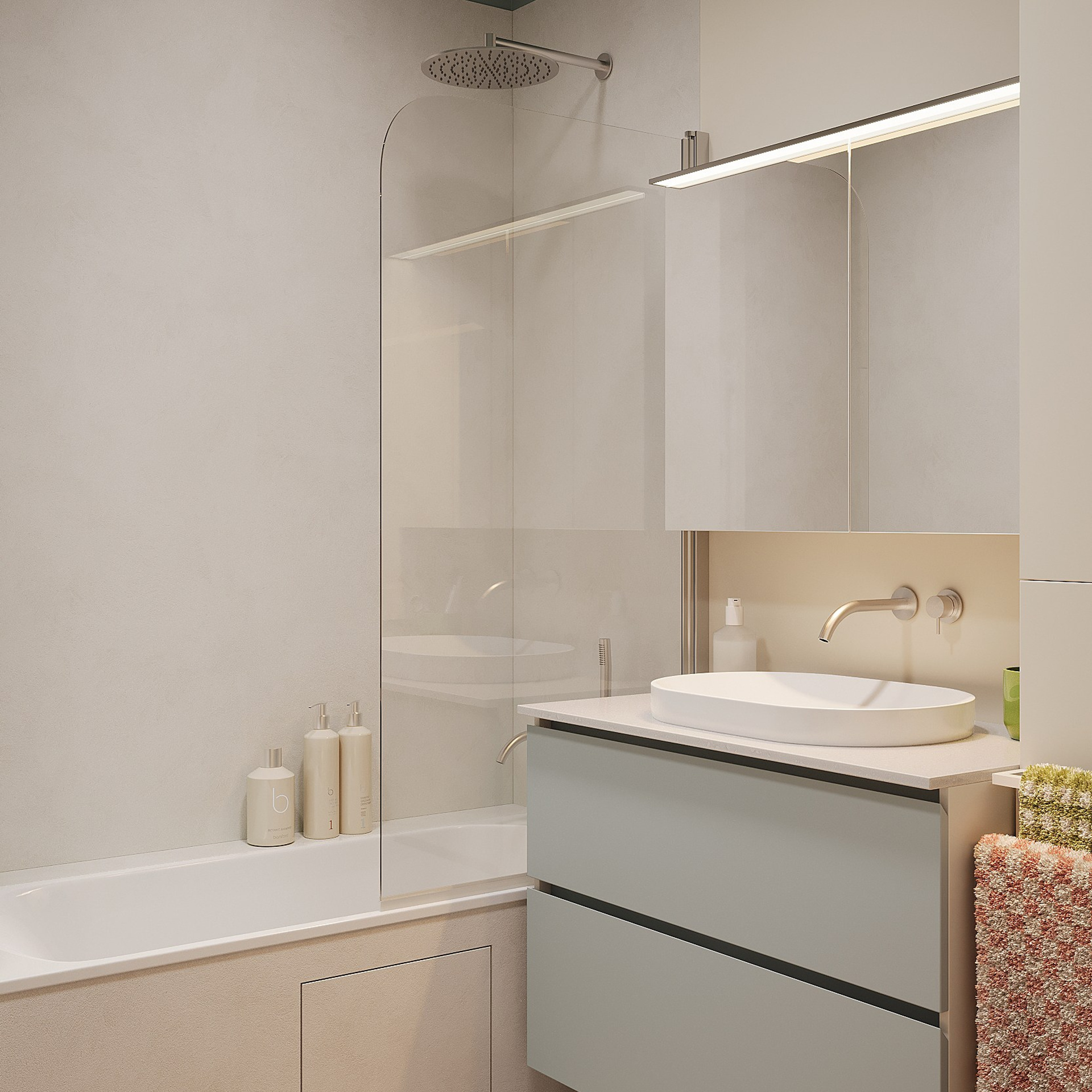 Ванная. 3D визуализатор интерьера Антонина Ковалёва @kovalevaacg