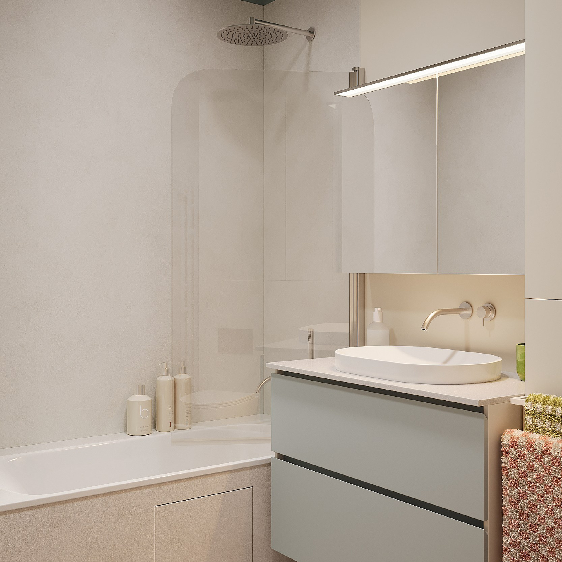 Ванная. 3D визуализатор интерьера Антонина Ковалёва @kovalevaacg