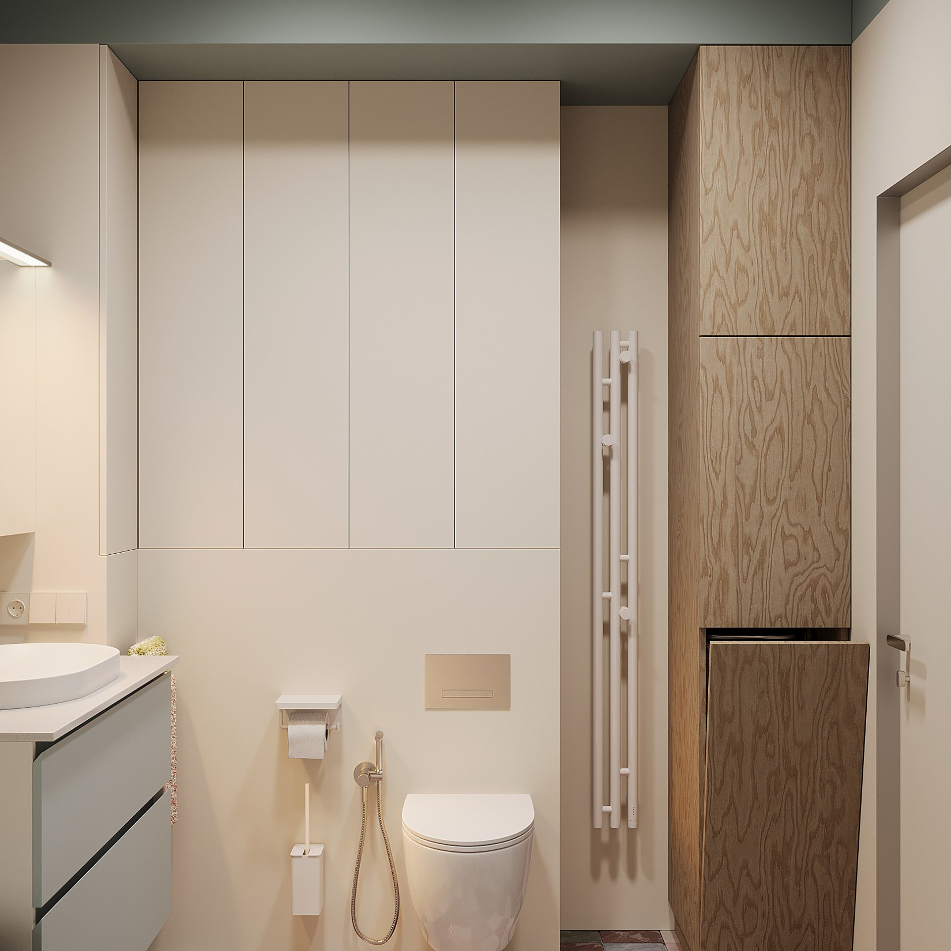 Ванная. 3D визуализатор интерьера Антонина Ковалёва @kovalevaacg