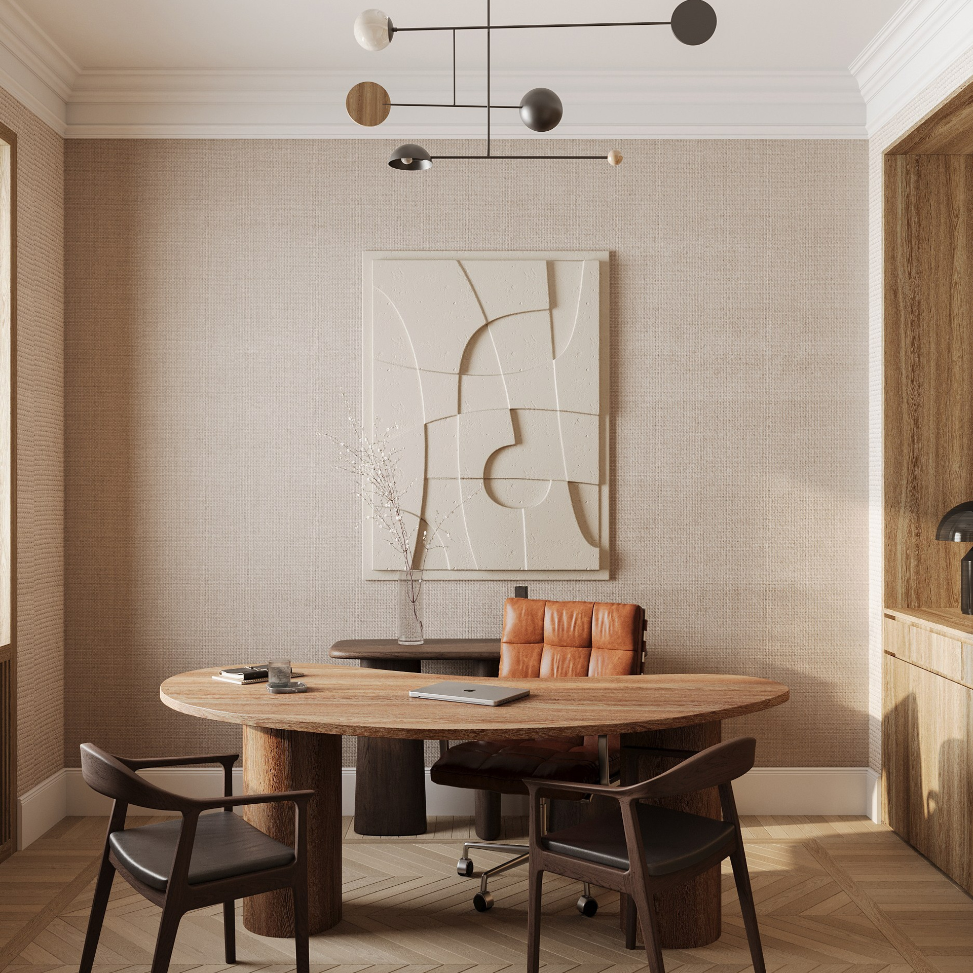 Кабинет. 3D визуализатор интерьера Антонина Ковалёва @kovalevaacg