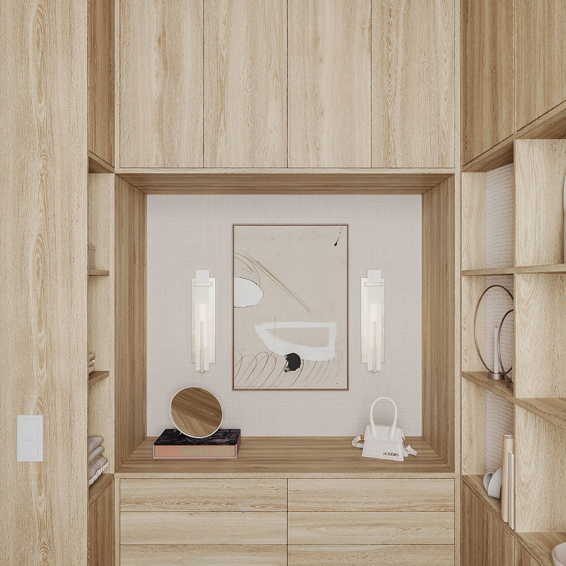 Гардеробная. 3D визуализатор интерьера Антонина Ковалёва @kovalevaacg