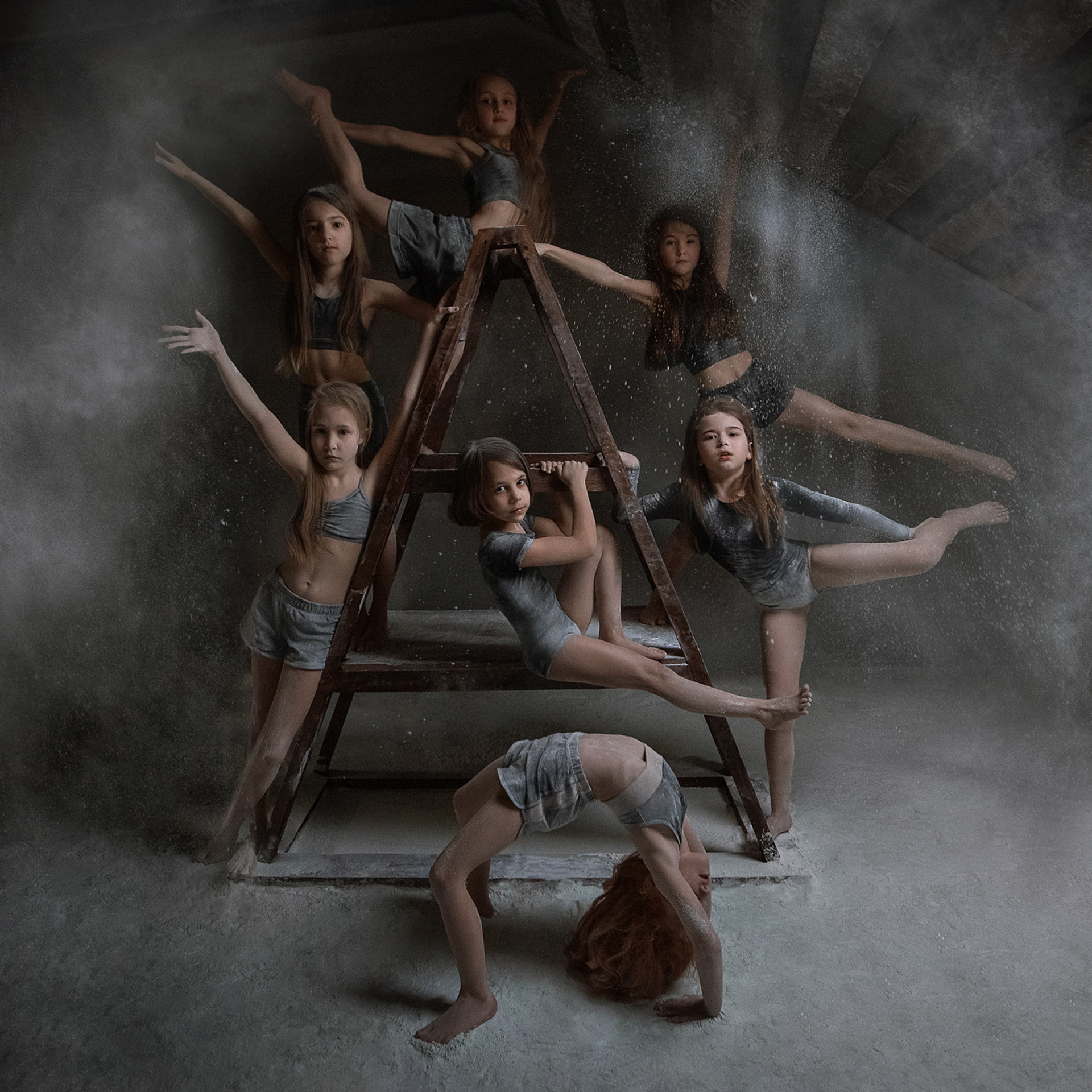 Семейный и детский фотограф Новосибирск Ольга Казакова. Съёмки в муке