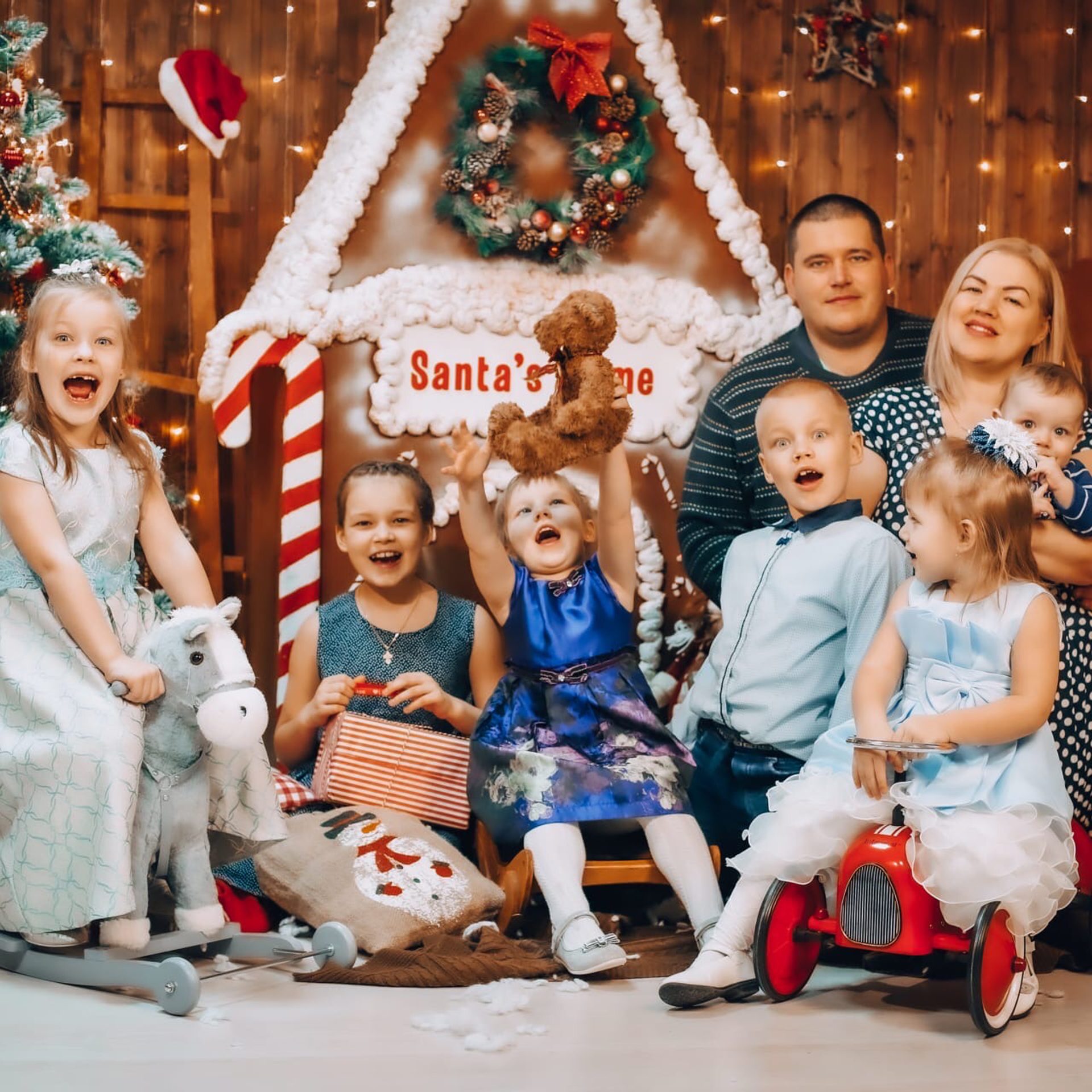 Семья Сивидовых Новый год 2022