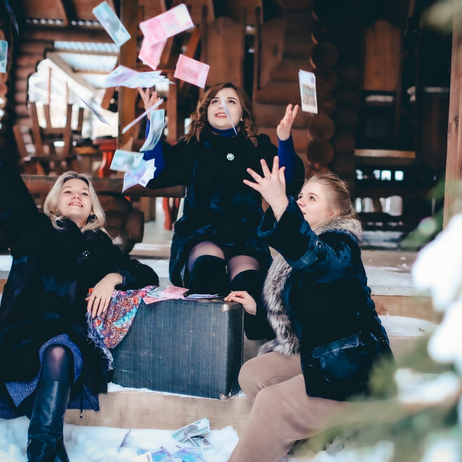 Съёмка в стиле лихих 90-х