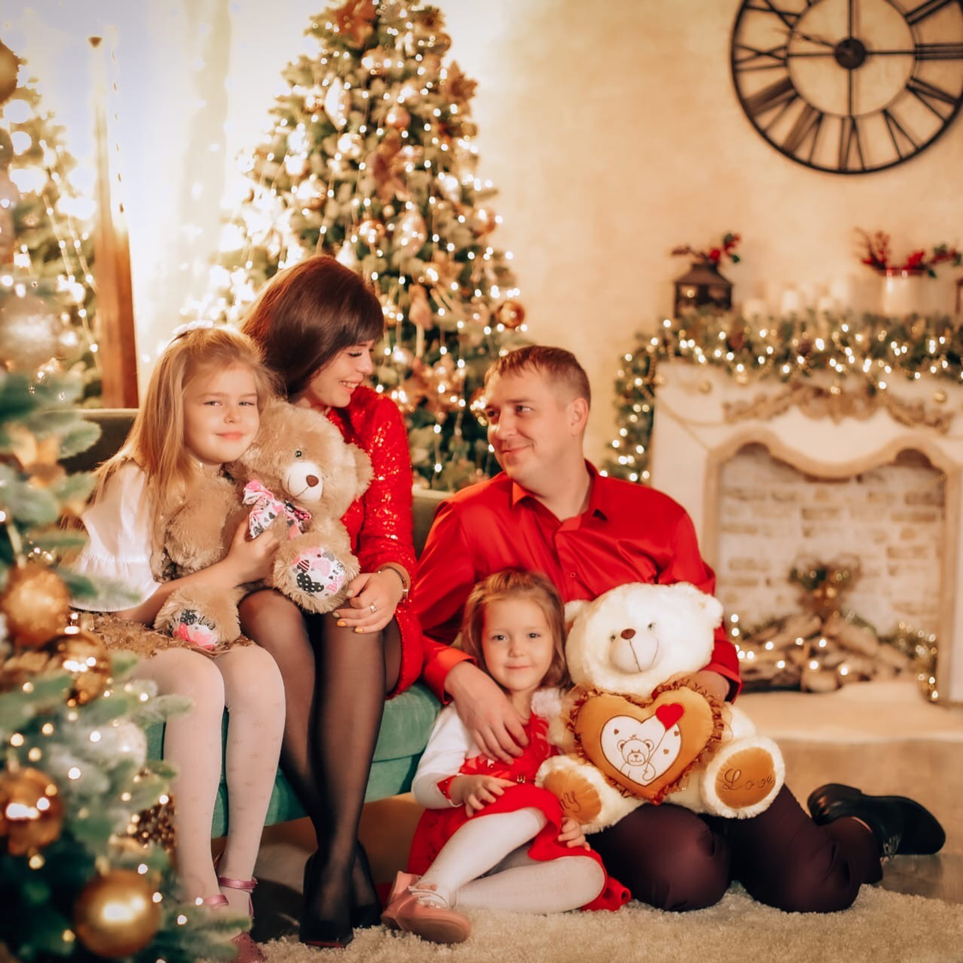 Семья Шмаковых Новый год 2022