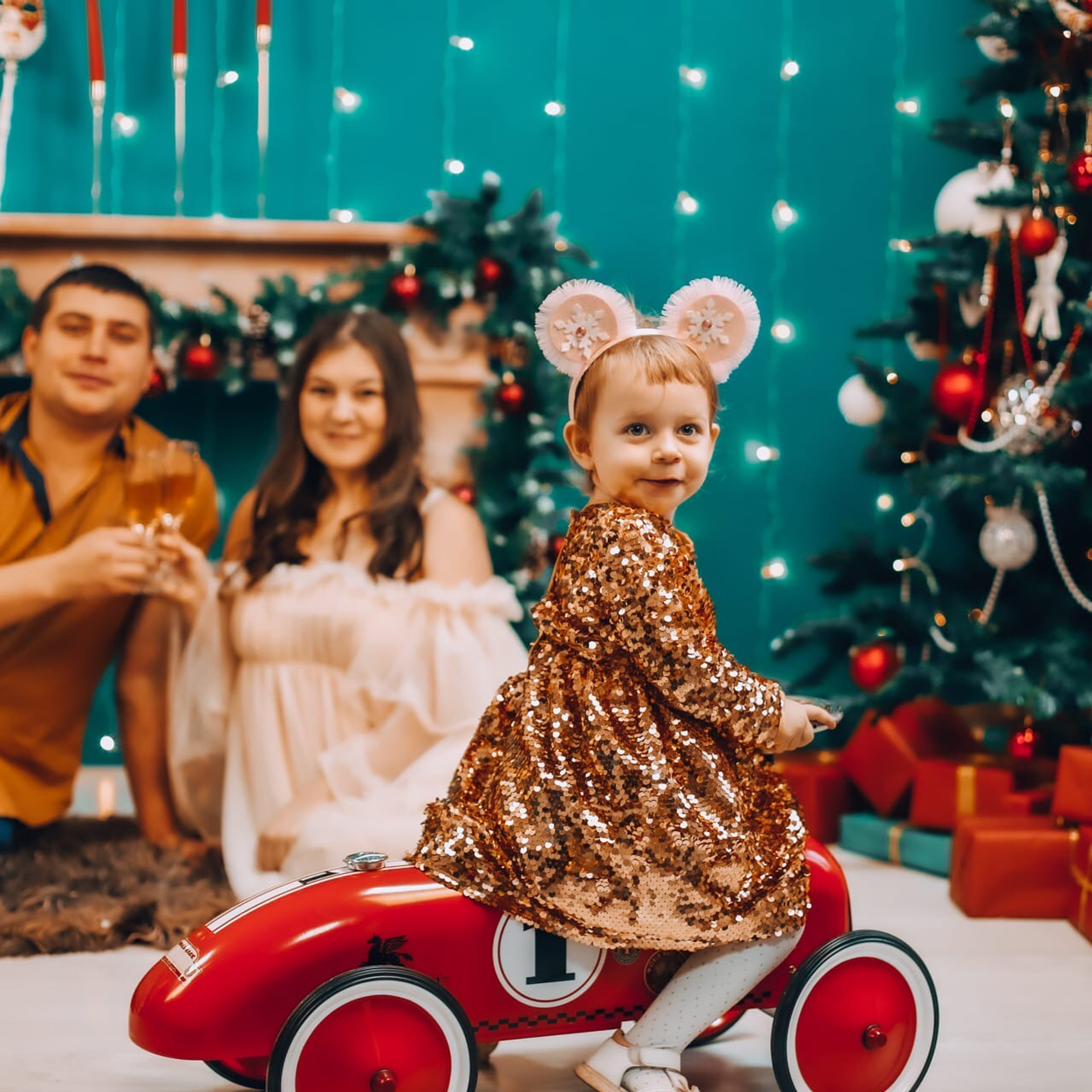 Семья Скичко Новый год 2022