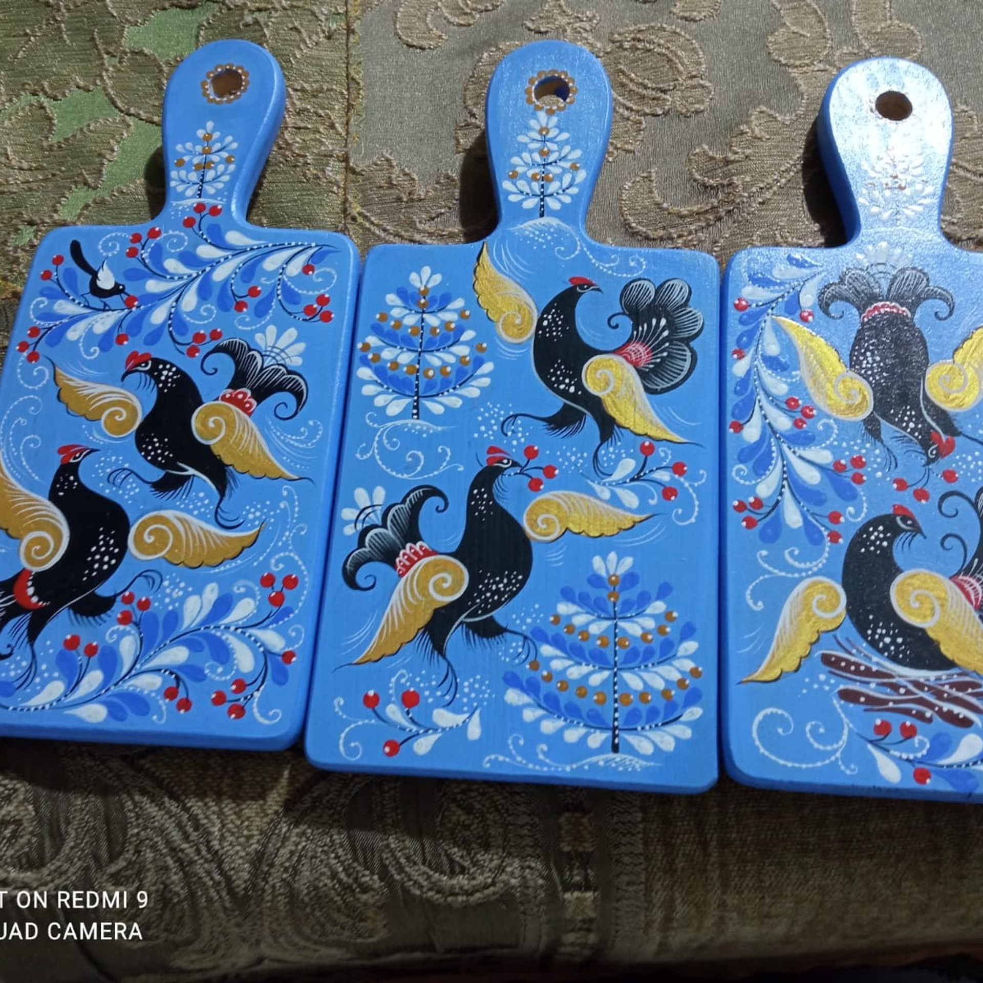 Деревянные сувениры в ассортименте. Сувениры и подарки с Ордынской росписью | Новосибирск