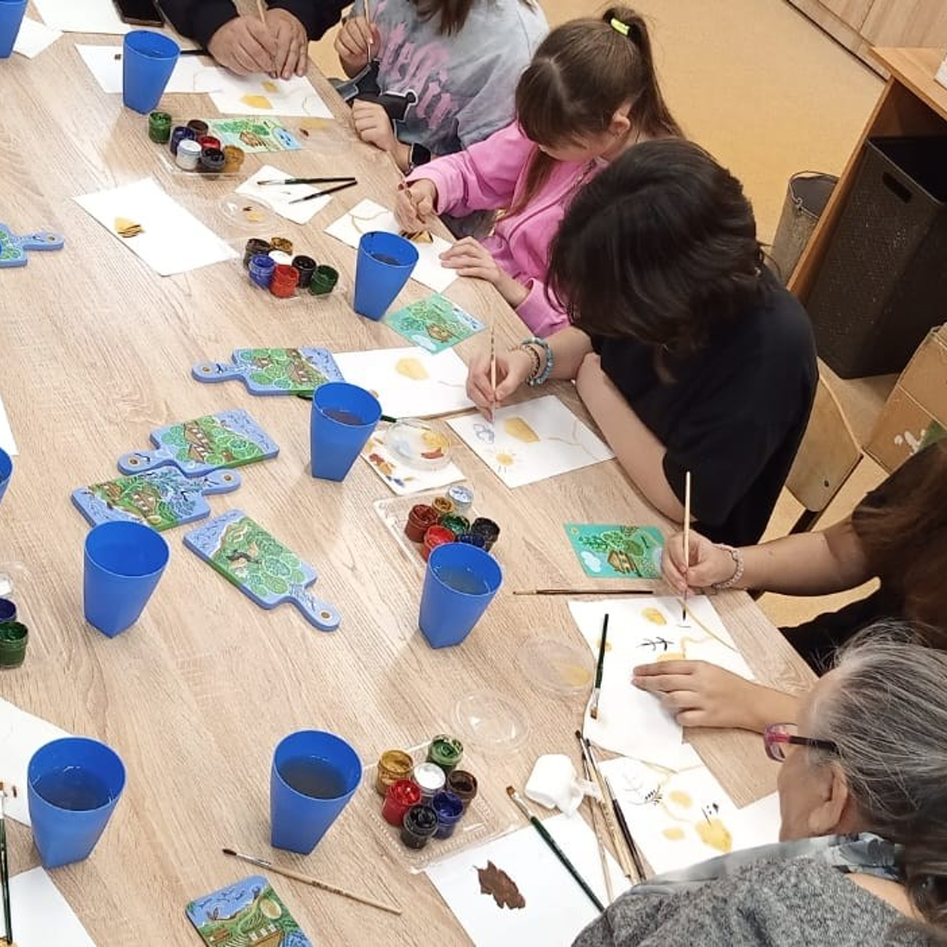 Дом детского творчества им. В. Дубинина. Сувениры и подарки с Ордынской росписью | Новосибирск