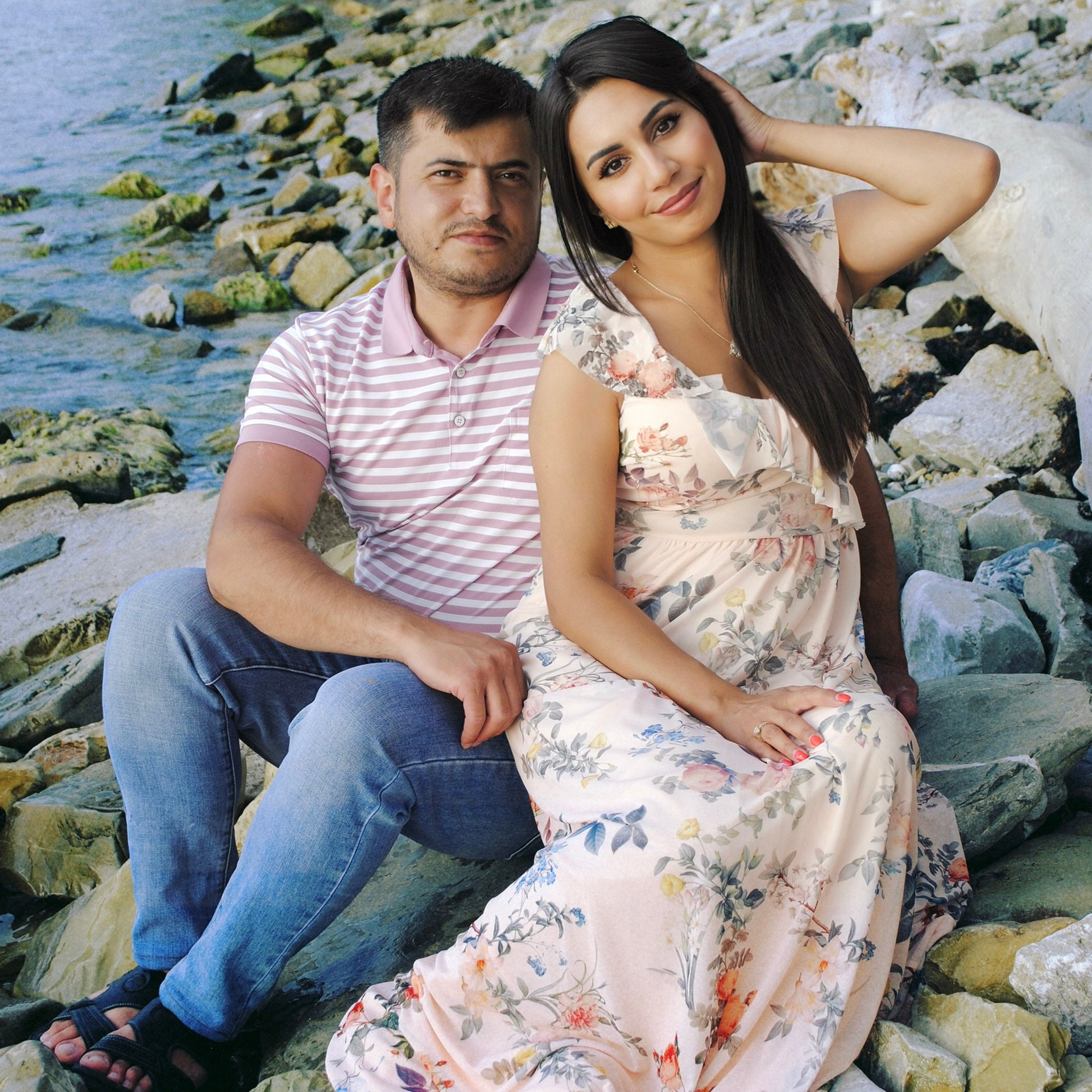 Жанна и семья