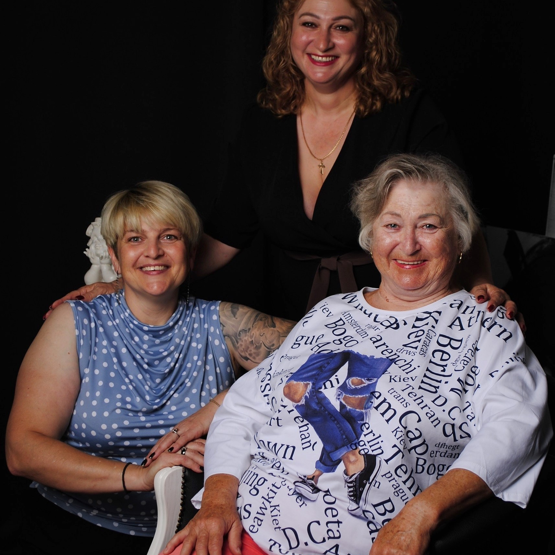 Оксана и семья