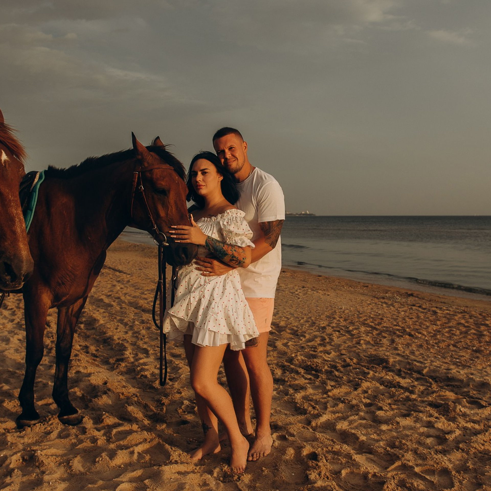 Егор и Елена — море, закат и любовь