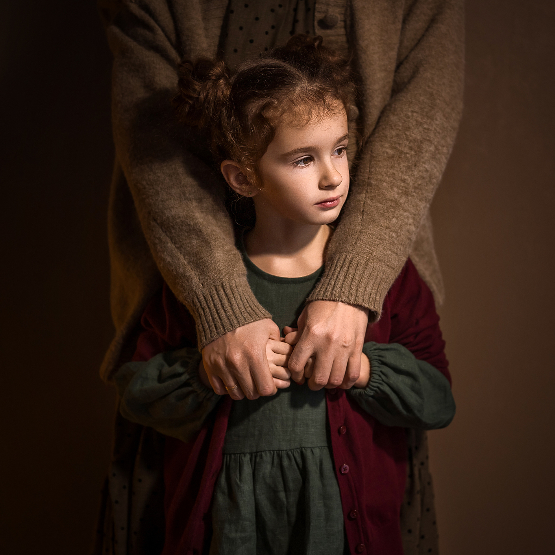 Алина, Ёжик и мама