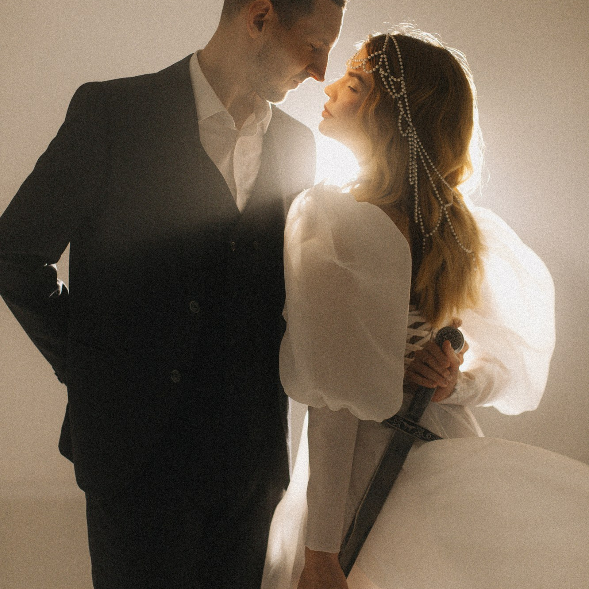 Студийная свадебная фотосессия