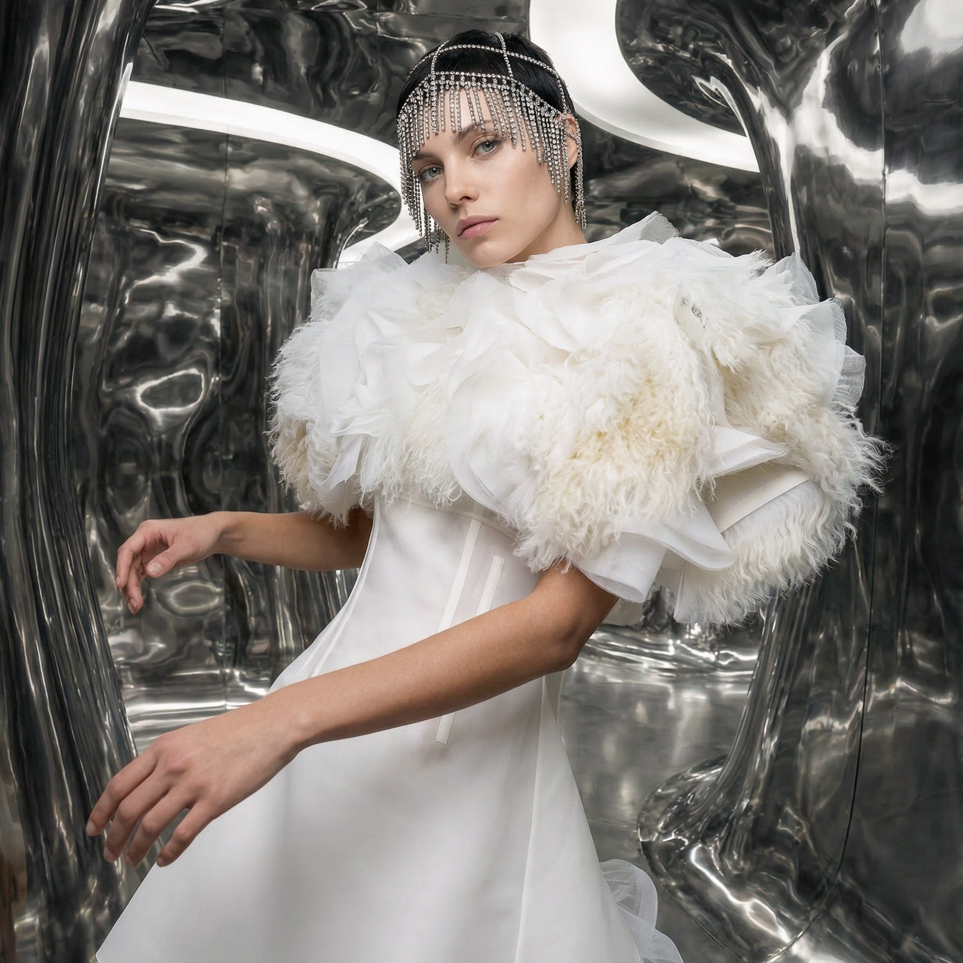 Съемка дизайнерскийх вечерних платьев