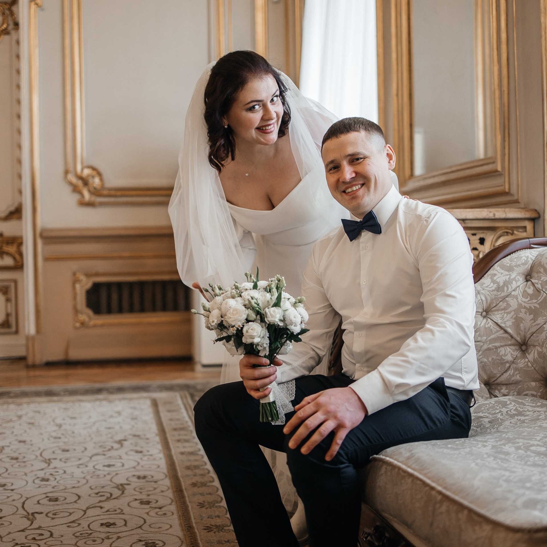 Регистрация брака и праздничная прогулка по центру Валентины и Романа