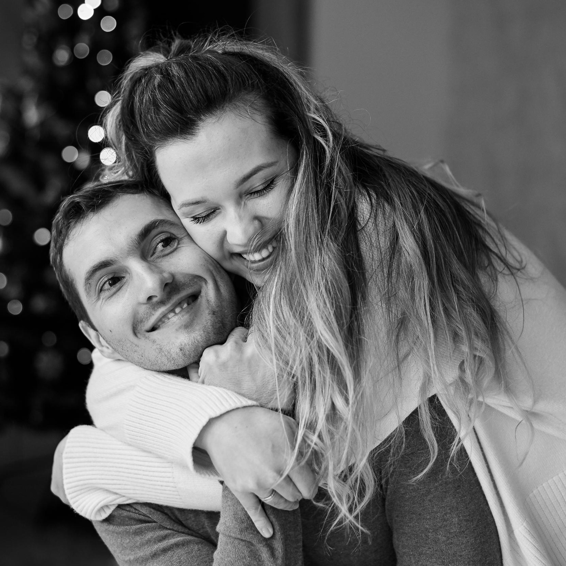 Домашняя новогоднняя история. Свадебный и семейный фотограф Михаил Галабурдин и Анна Завадская. Рост