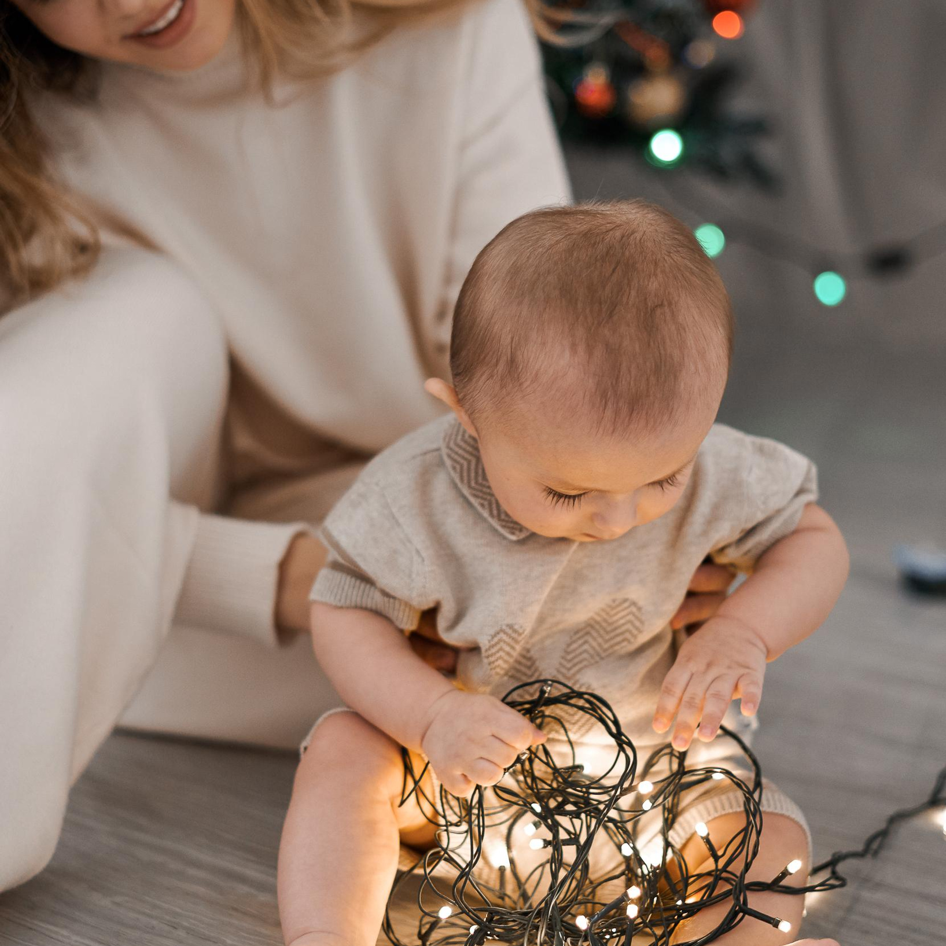 Домашняя новогоднняя история. Свадебный и семейный фотограф Михаил Галабурдин и Анна Завадская. Рост