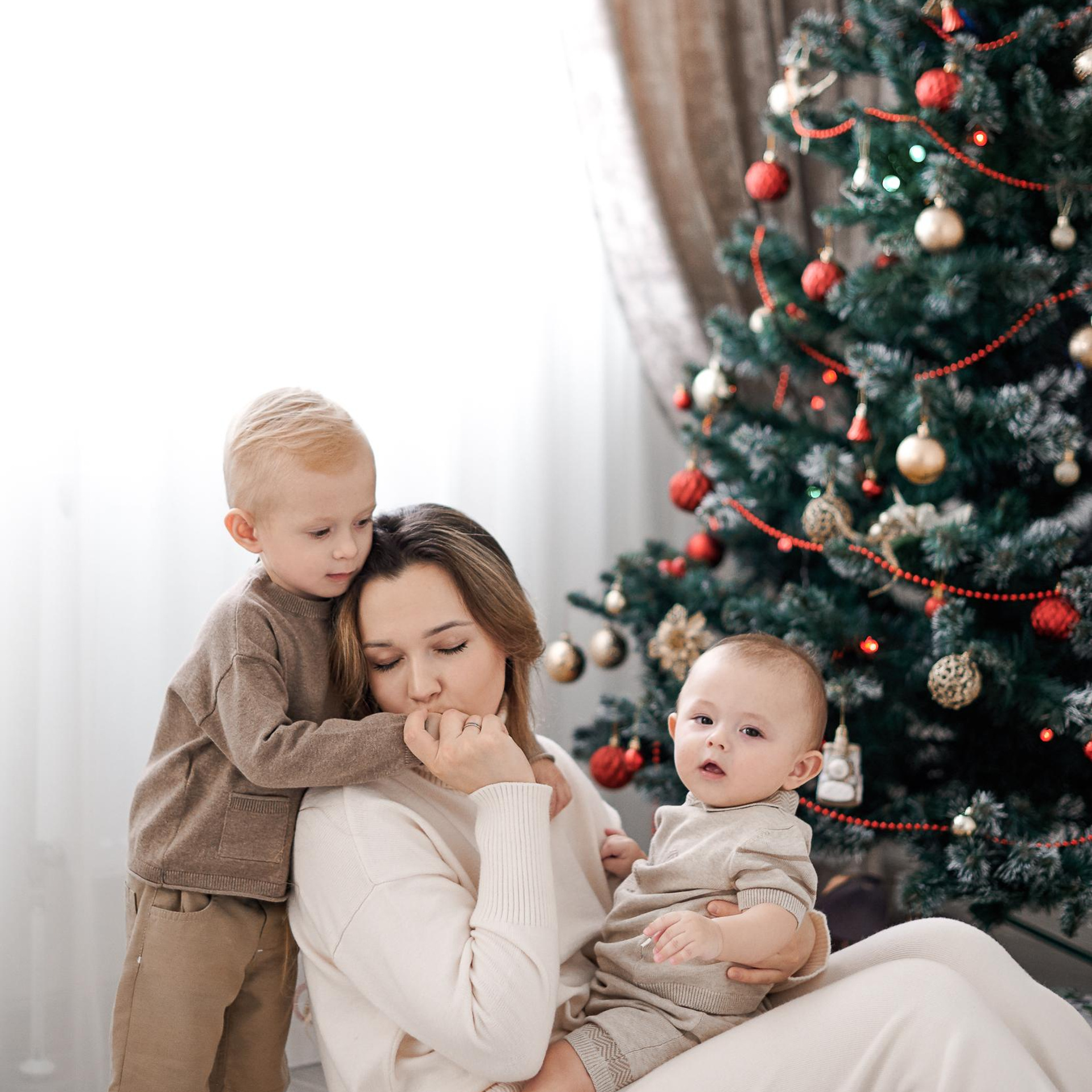 Домашняя новогоднняя история. Свадебный и семейный фотограф Михаил Галабурдин и Анна Завадская. Рост