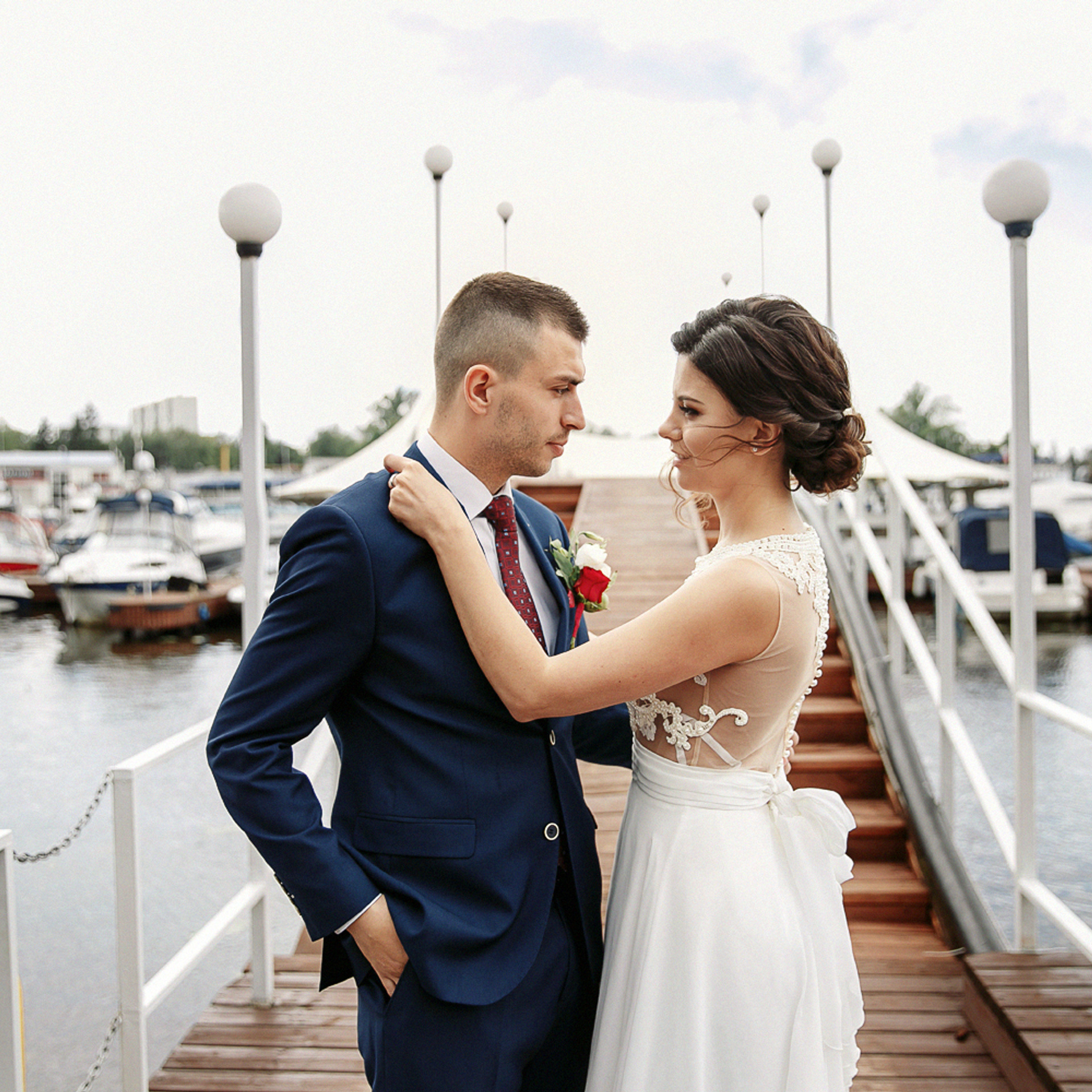 АРХИВ Елена и Дмитрий в яхт-клубе Нептун