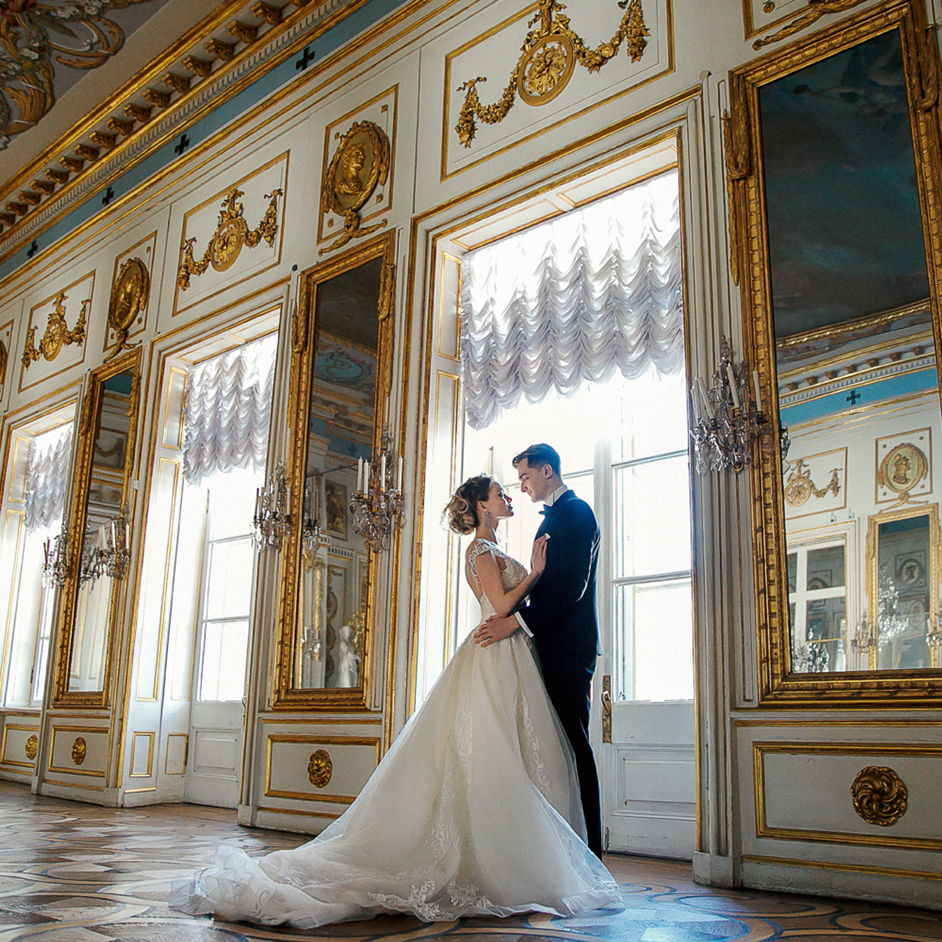 Катерина и Роман в усадьбе Кусково