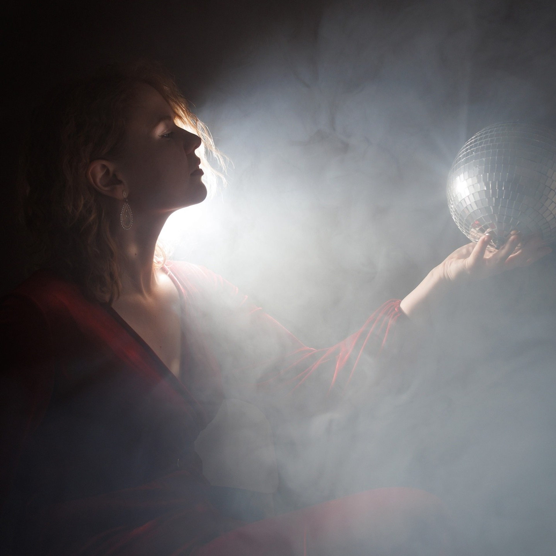 Портрет в дыму. Фотограф Николай Т