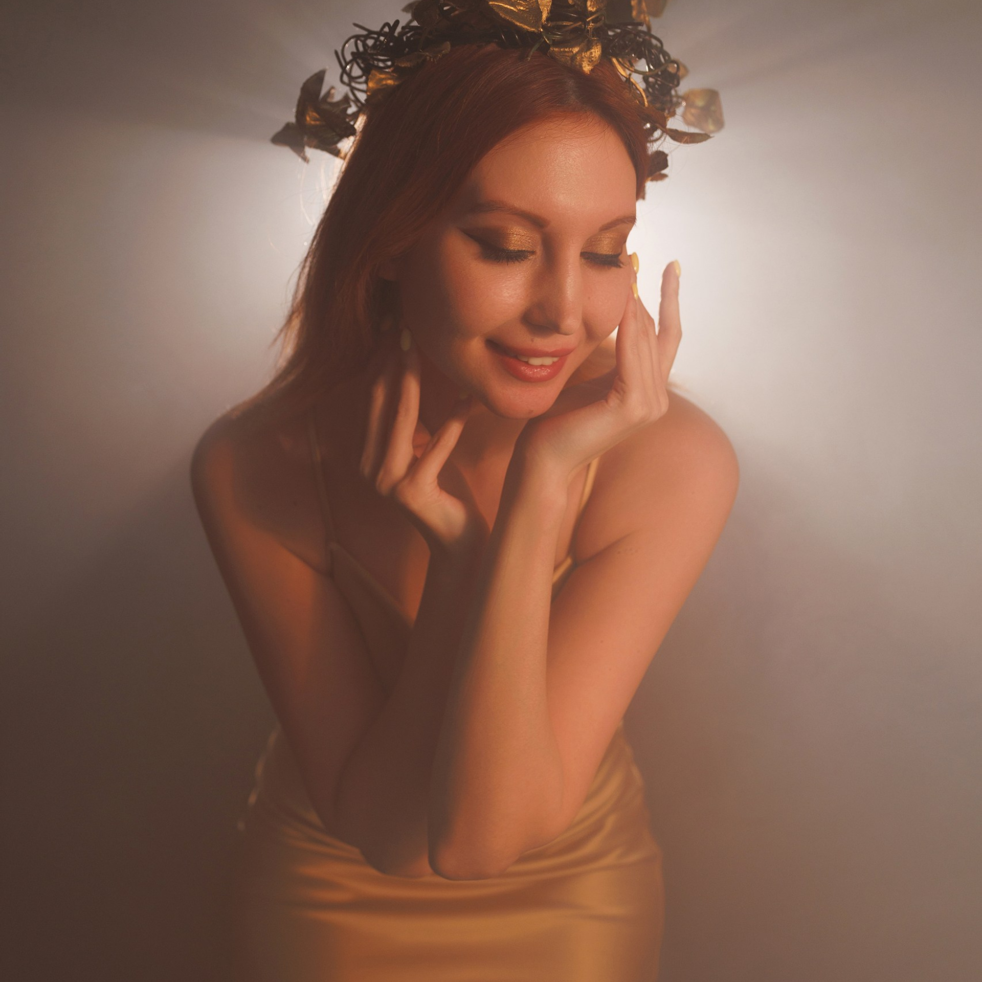 Портрет в дыму. Фотограф Николай Т