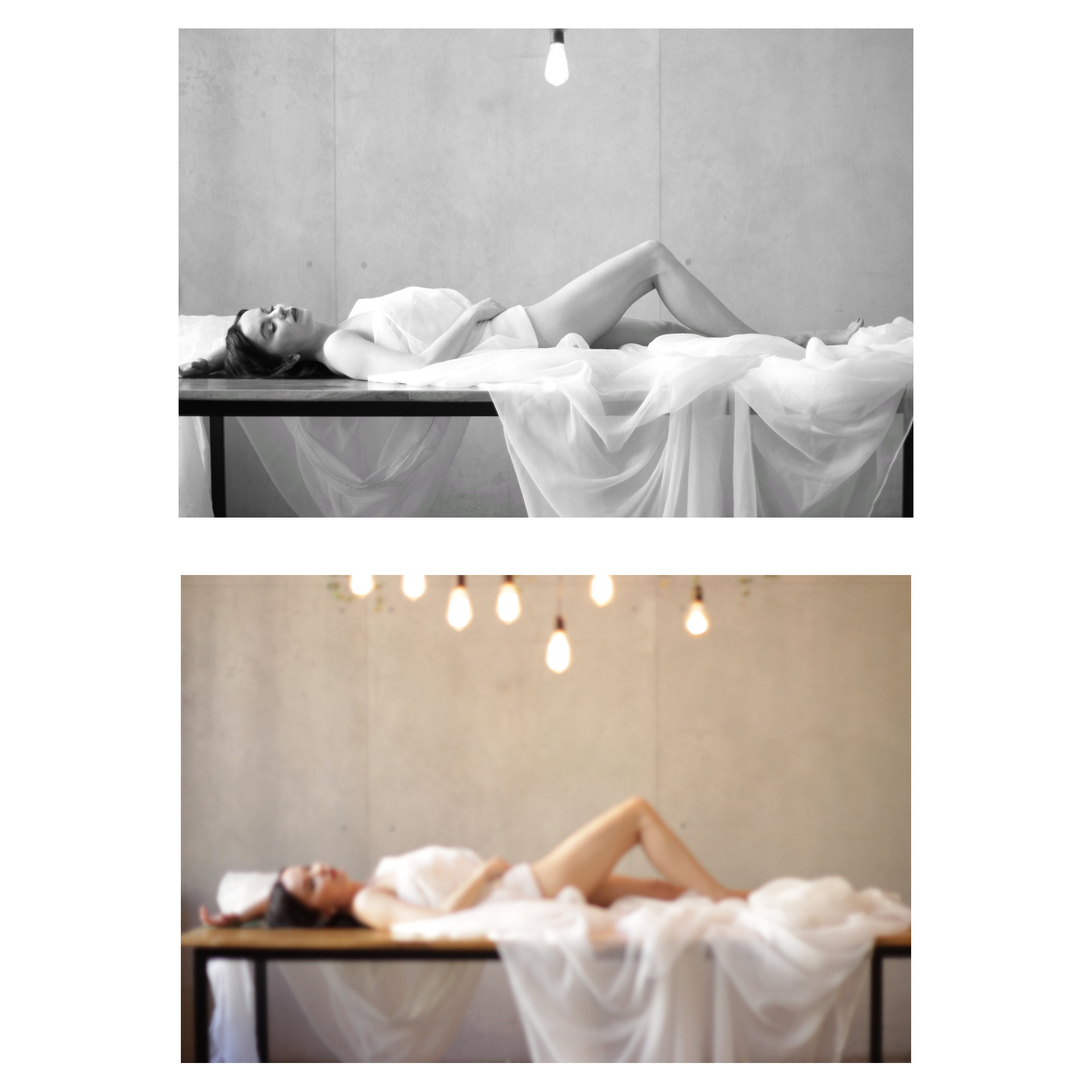 Обнажённый стилист