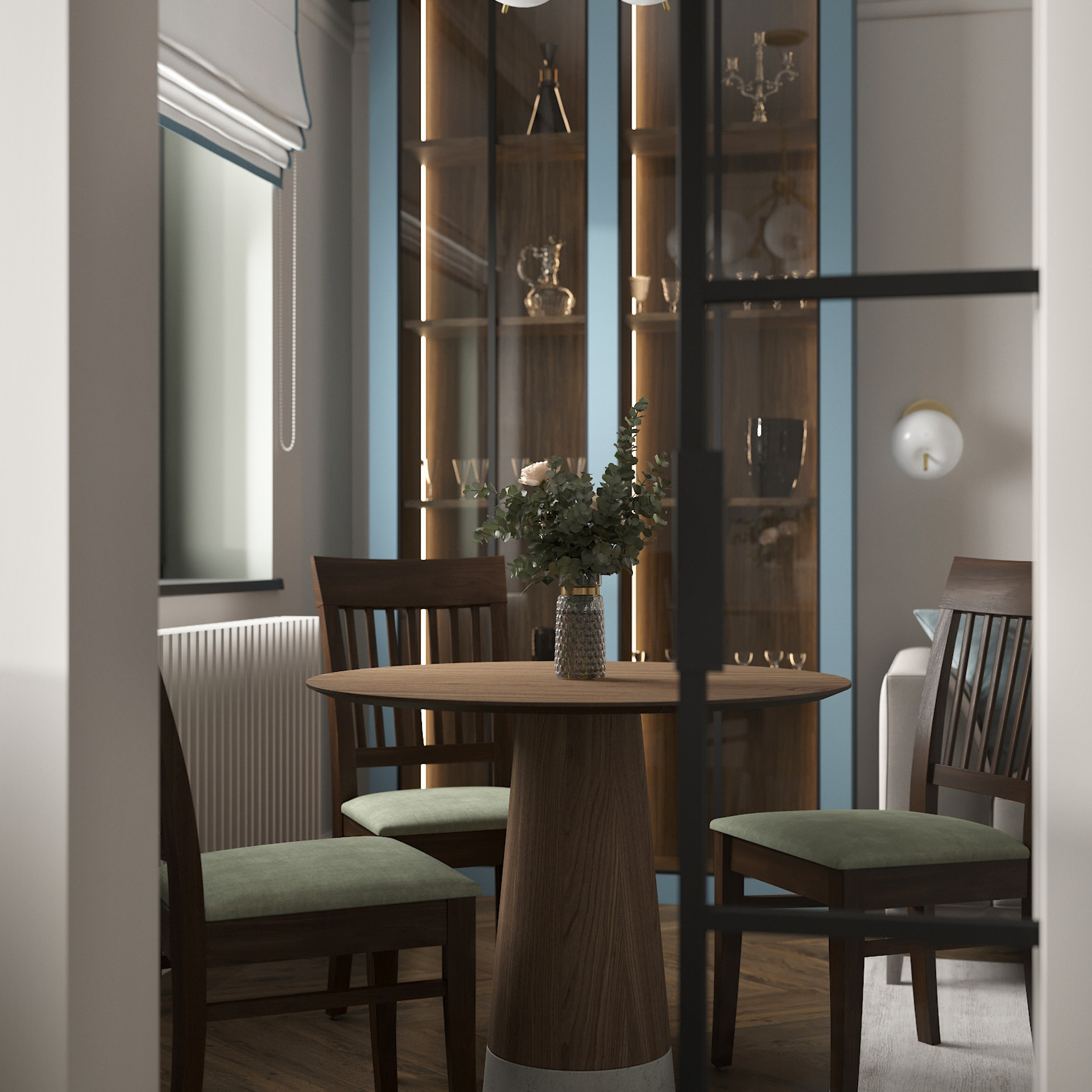 Трехкомнатная квартира в СПб