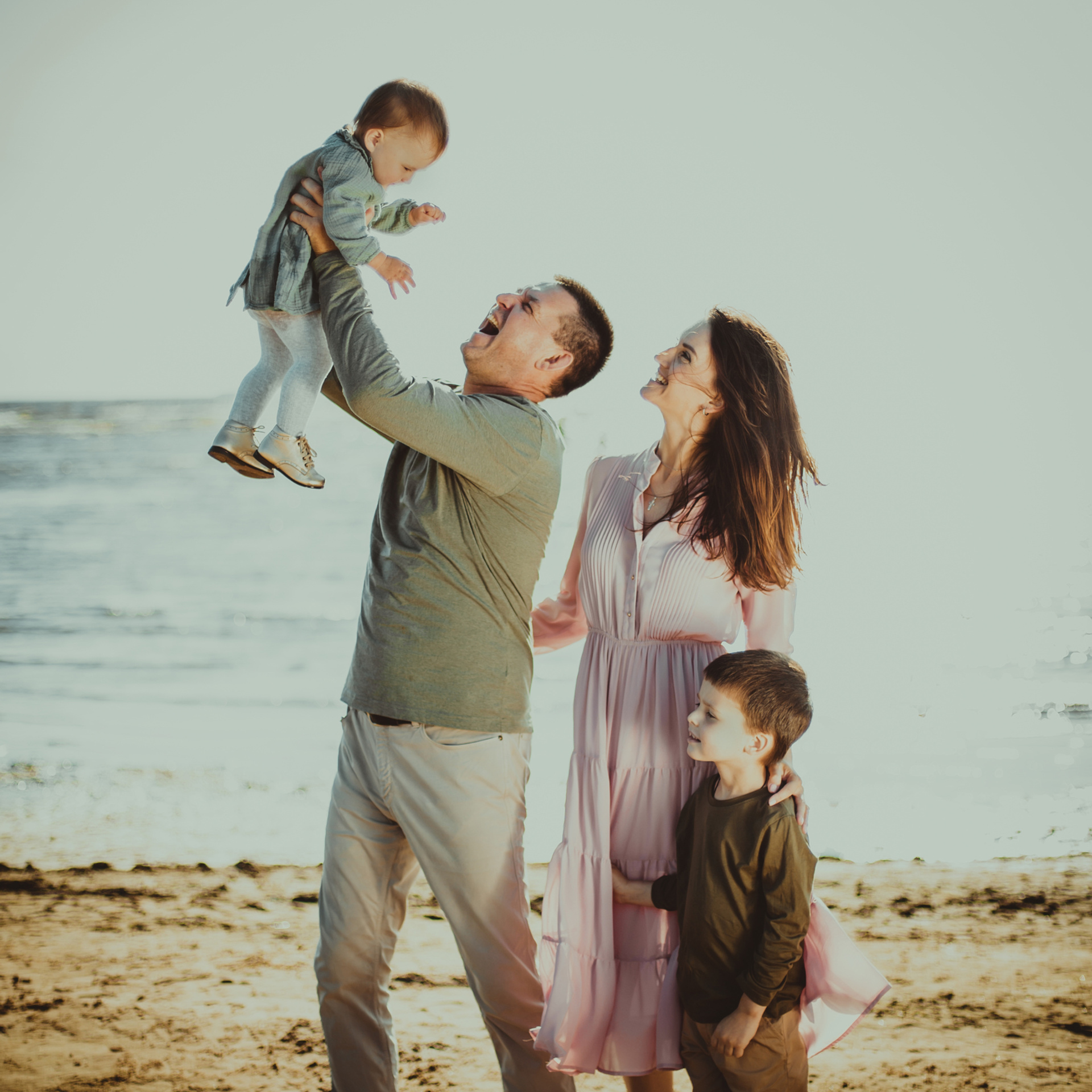 Катя, Сергей, Сережка, и Настенька). Детский, свадебный и семейный фотограф Юлия Курбатова, Санкт-Петербург