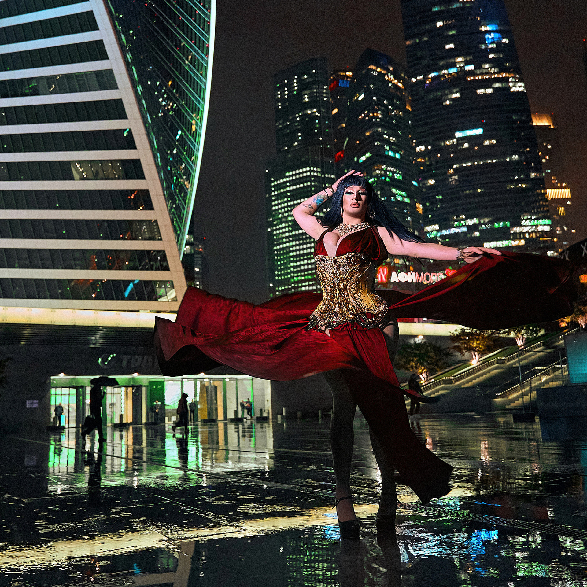 DRAG QUEEN: KALLISTA BLACK. Андрей Дудкин. Контент фотограф в Москве