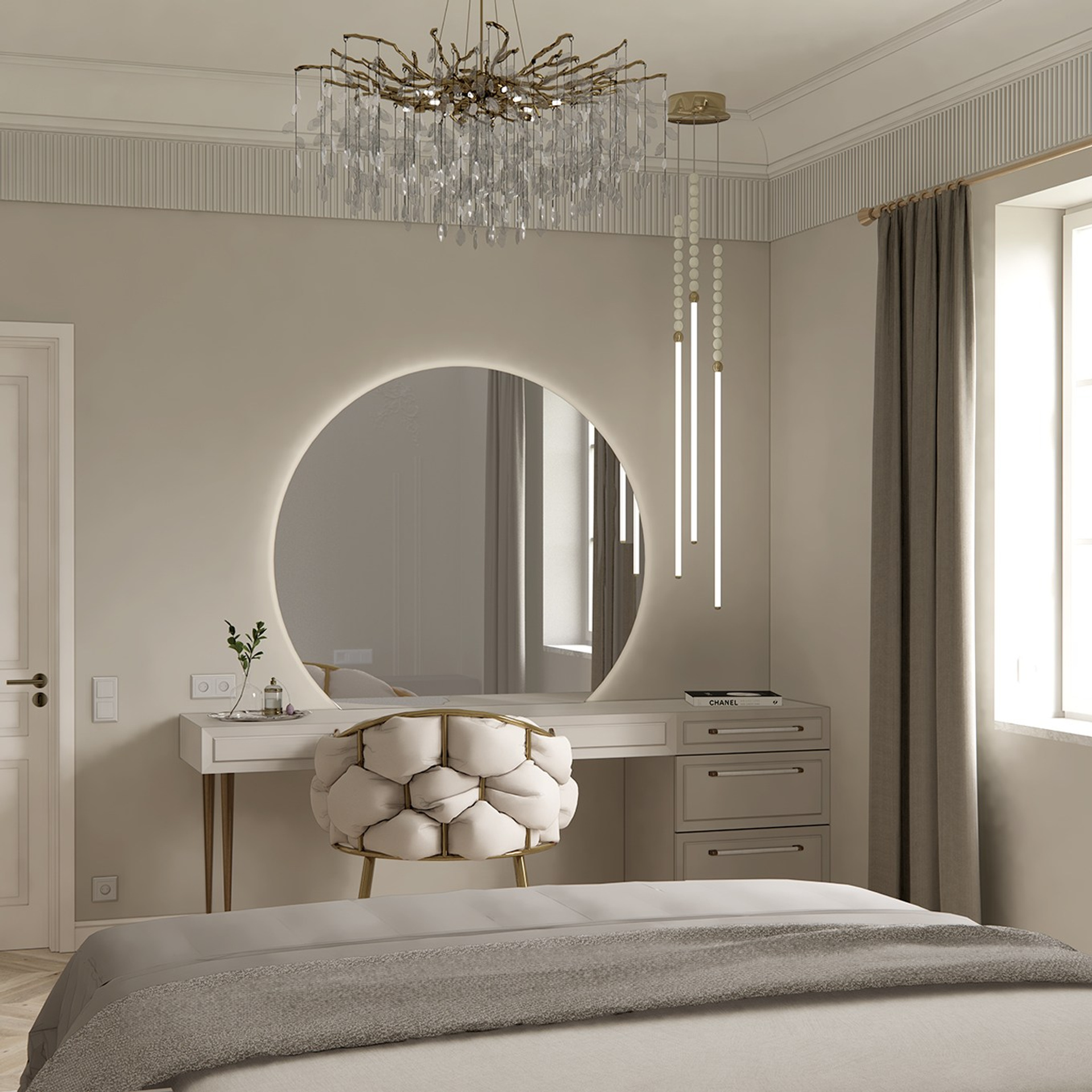 Design of a country house in Stockholm. Interior designer Stockholm