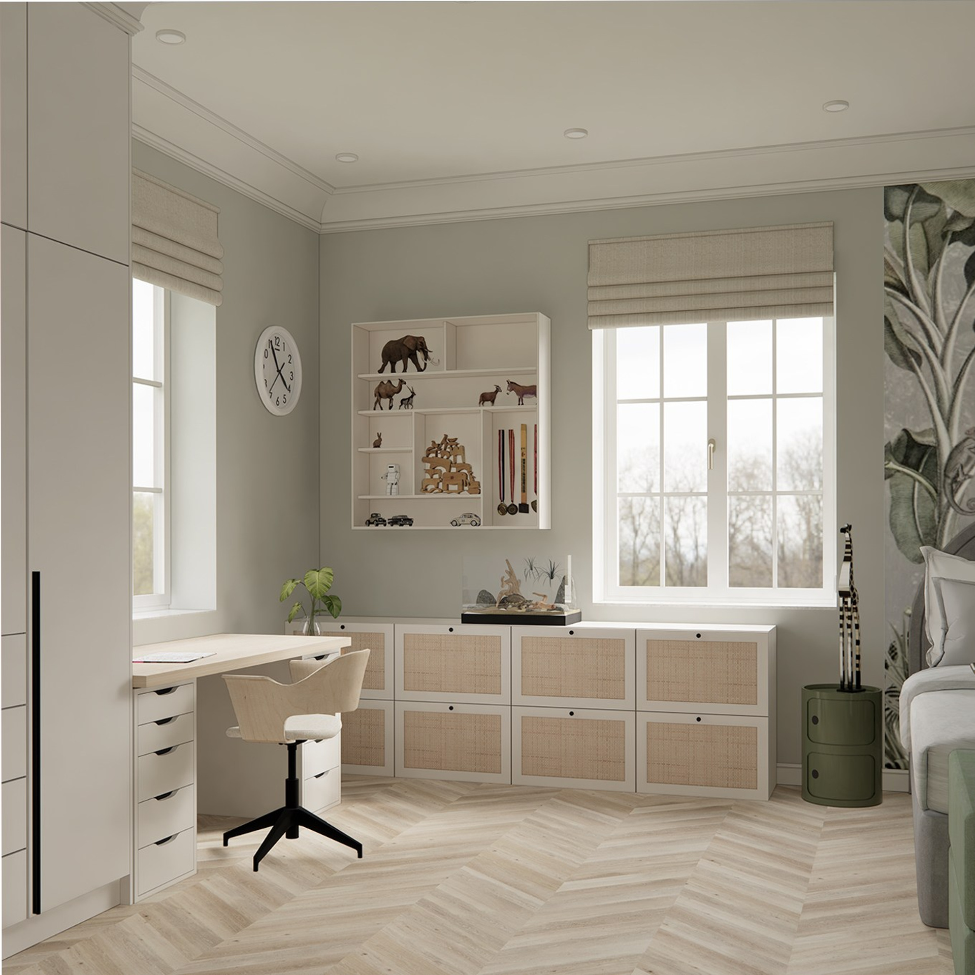 Design of a country house in Stockholm. Interior designer Stockholm