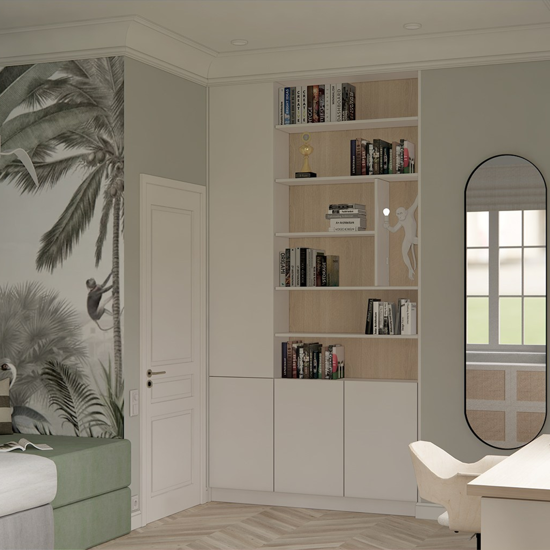 Design of a country house in Stockholm. Interior designer Stockholm