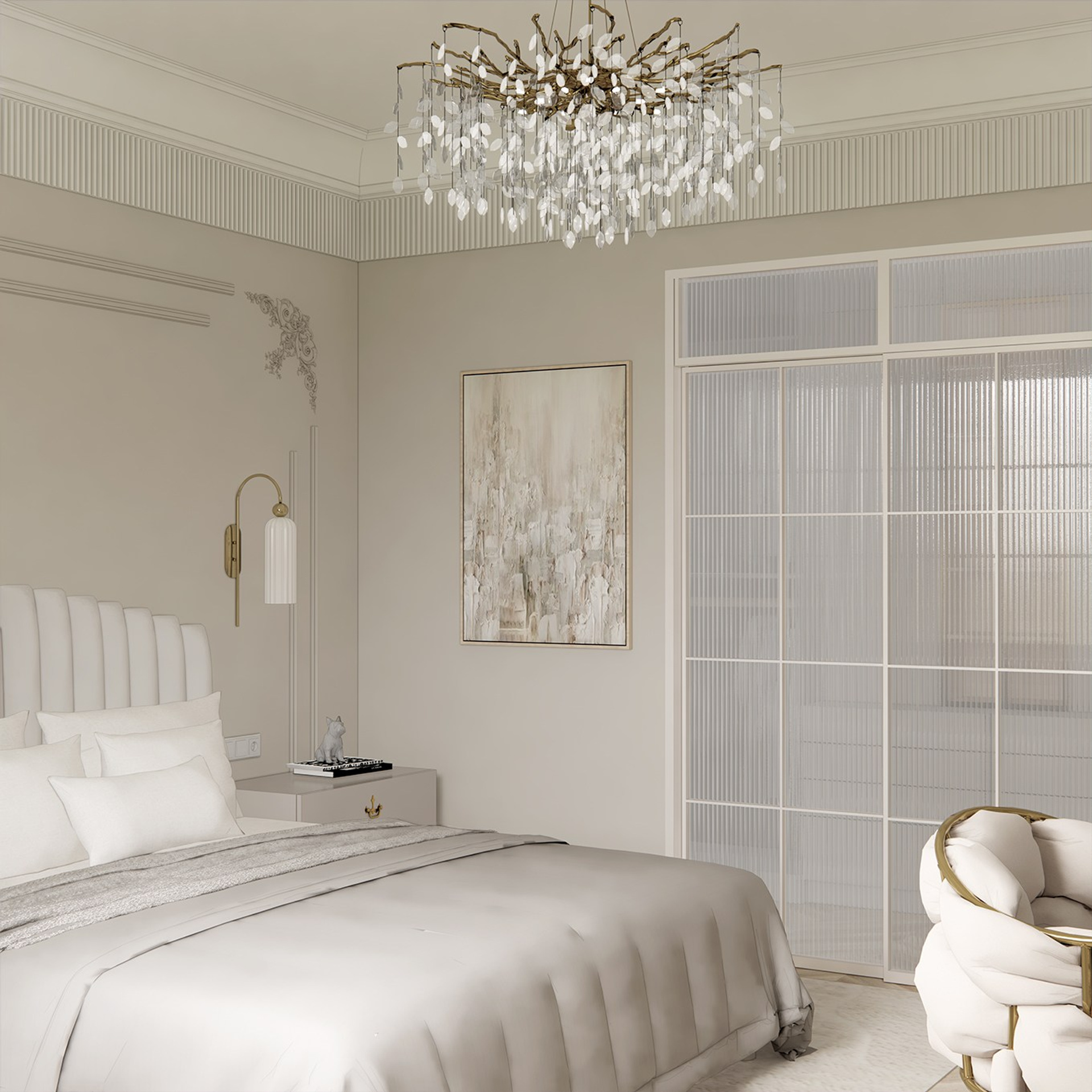 Design of a country house in Stockholm. Interior designer Stockholm