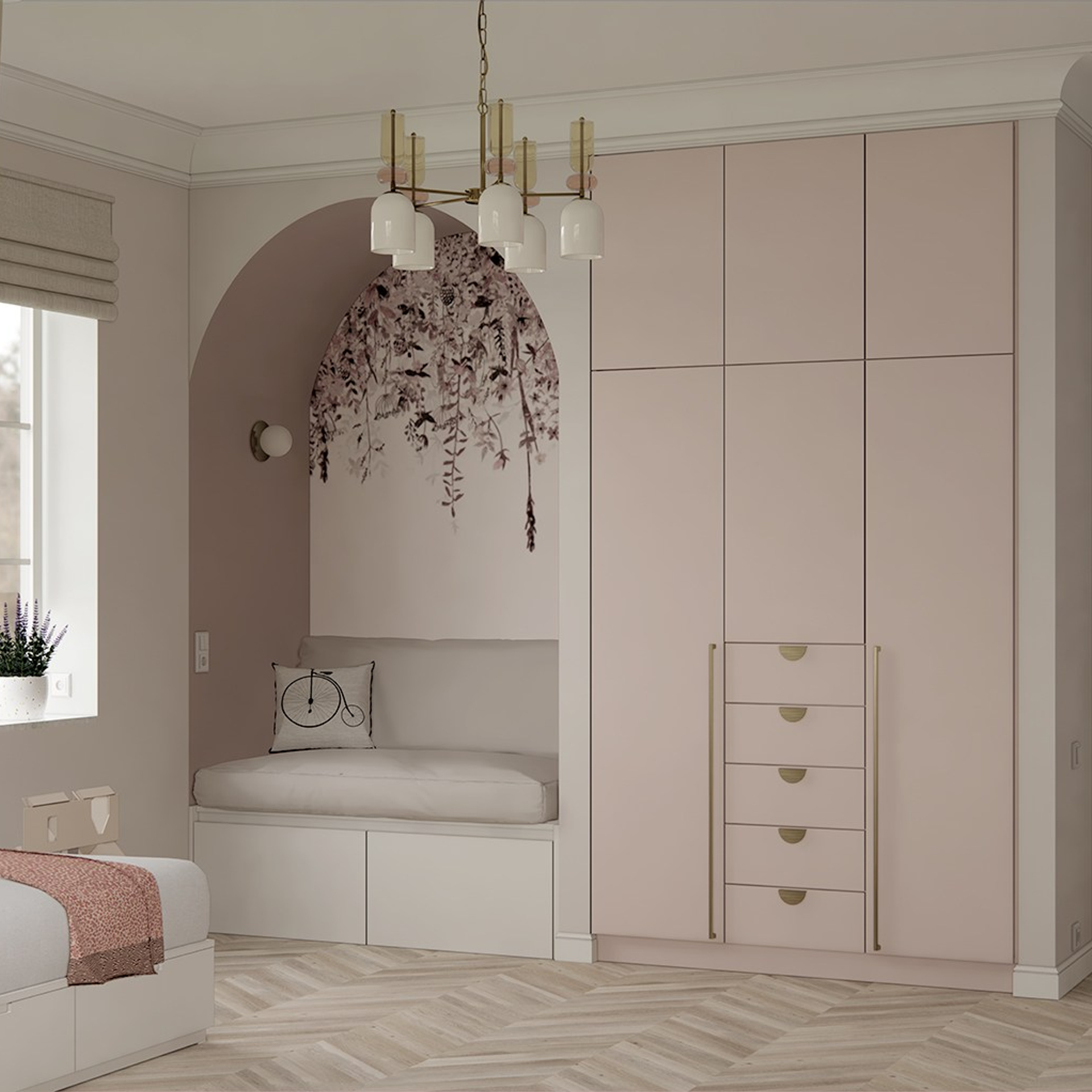 Design of a country house in Stockholm. Interior designer Stockholm