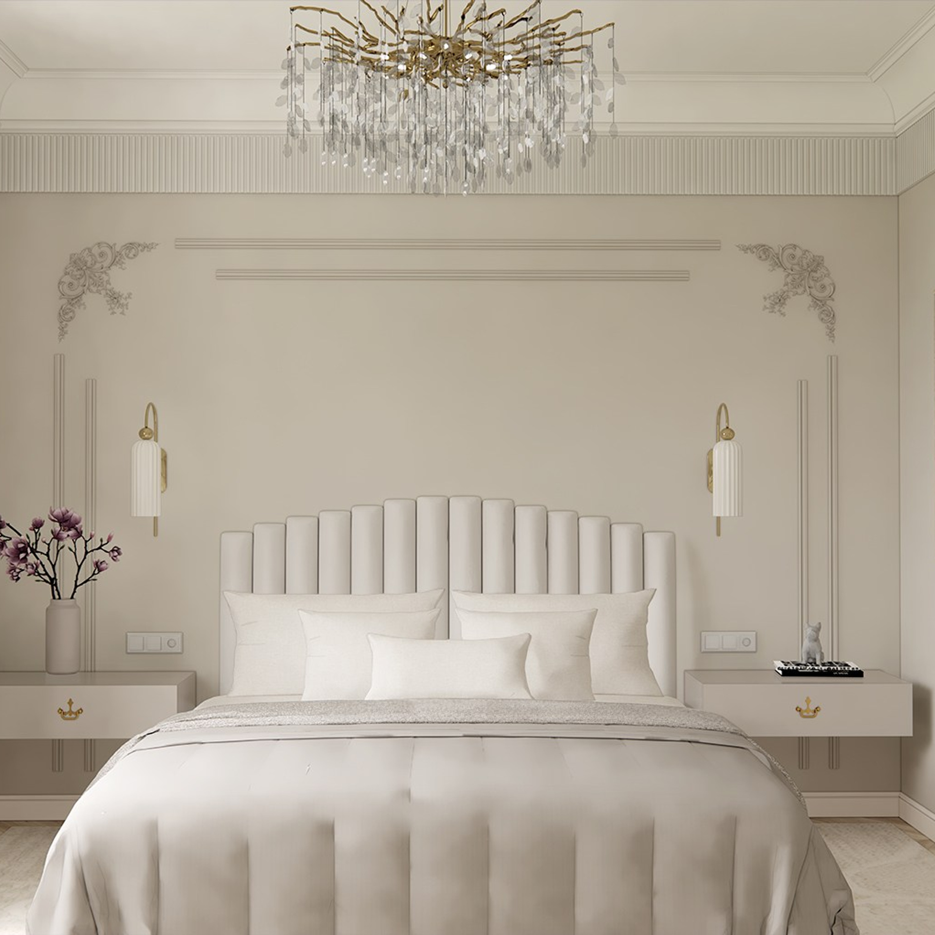 Design of a country house in Stockholm. Interior designer Stockholm