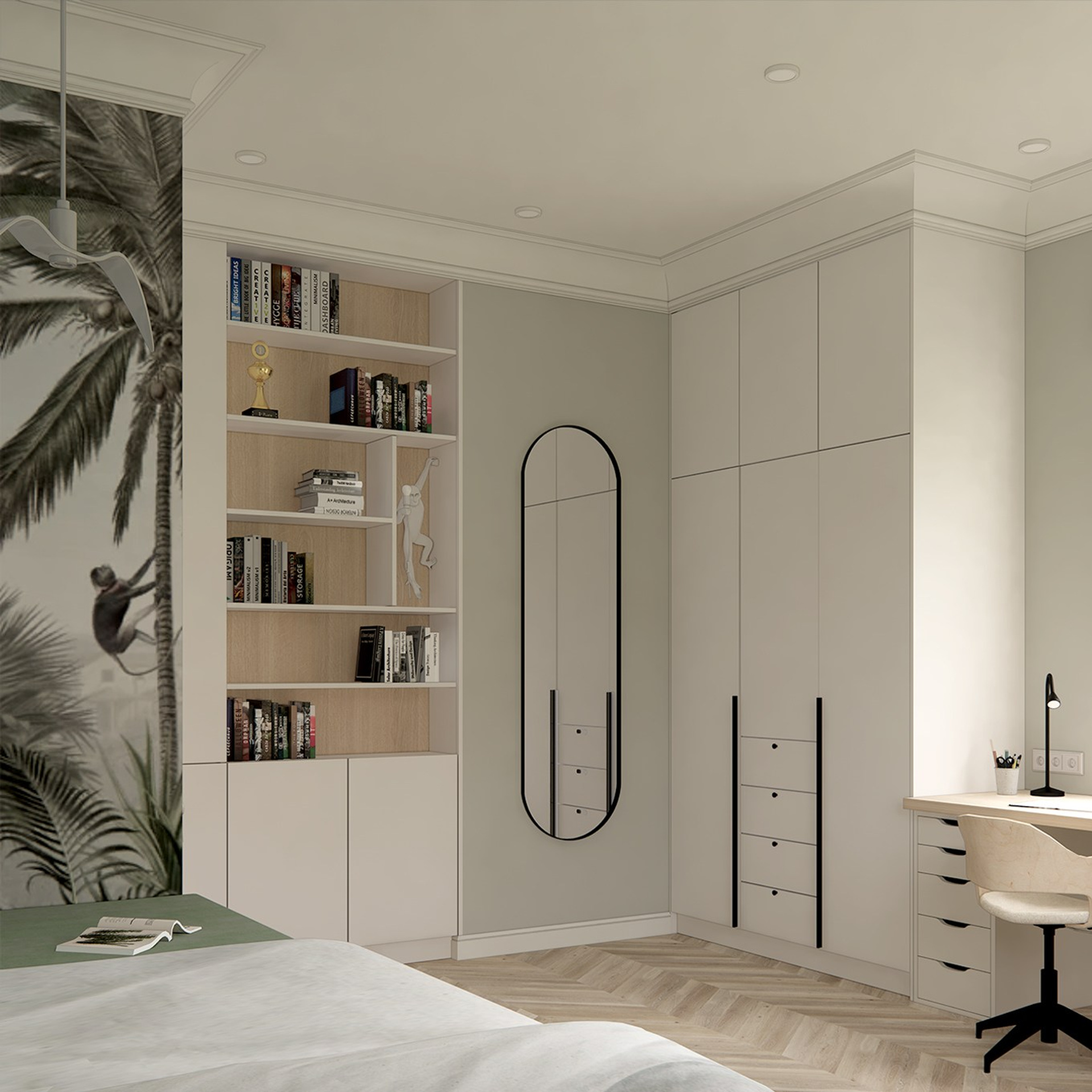 Design of a country house in Stockholm. Interior designer Stockholm