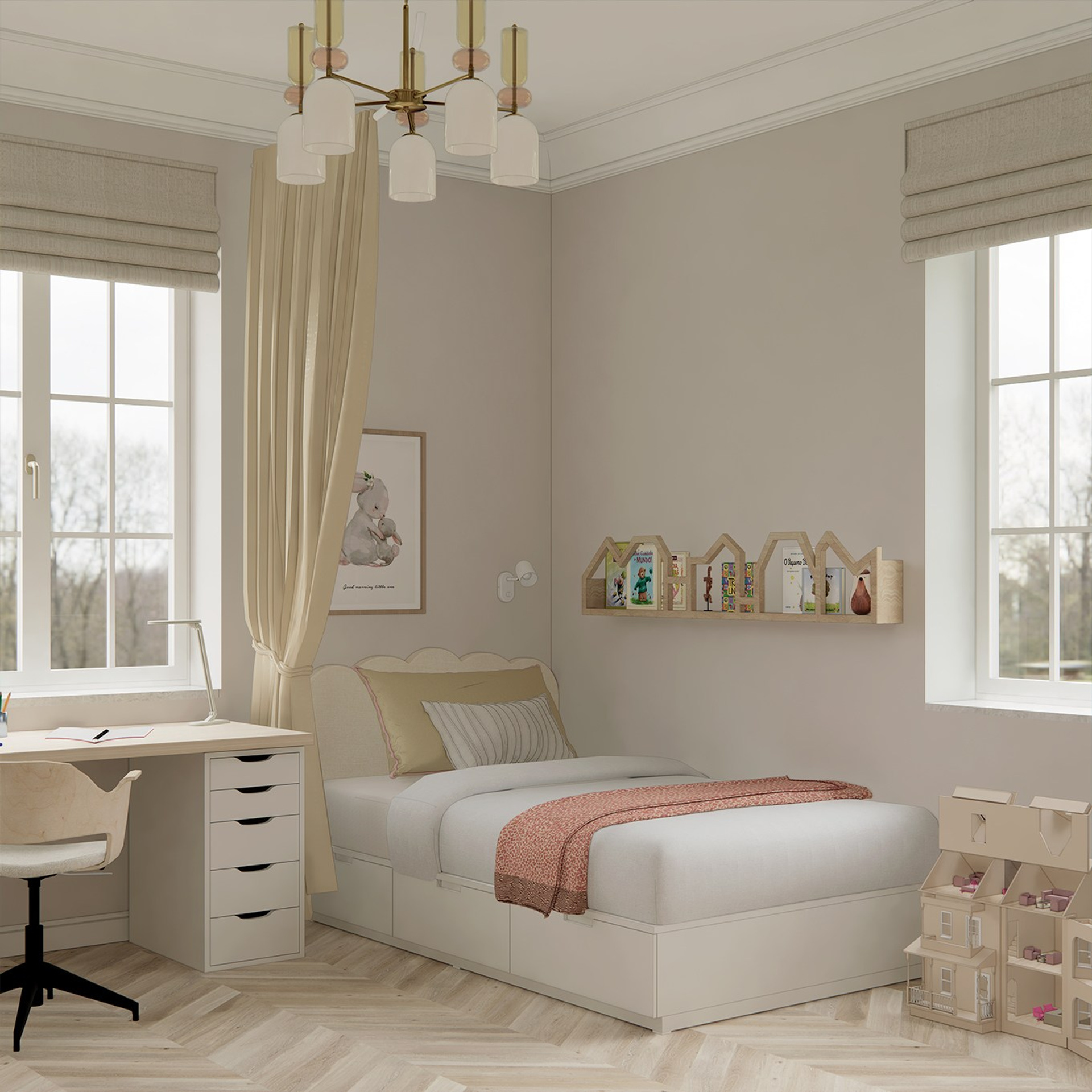 Design of a country house in Stockholm. Interior designer Stockholm