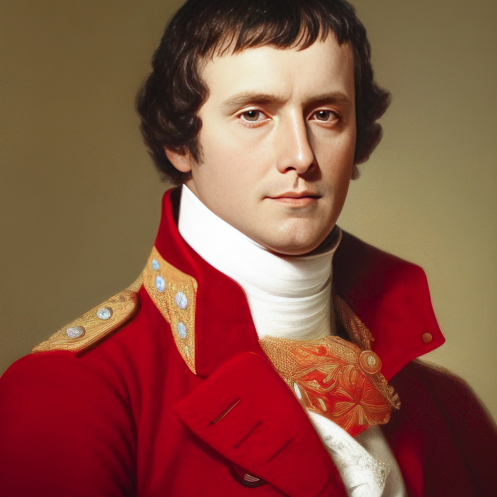 мужской исторический портрет нейросеть