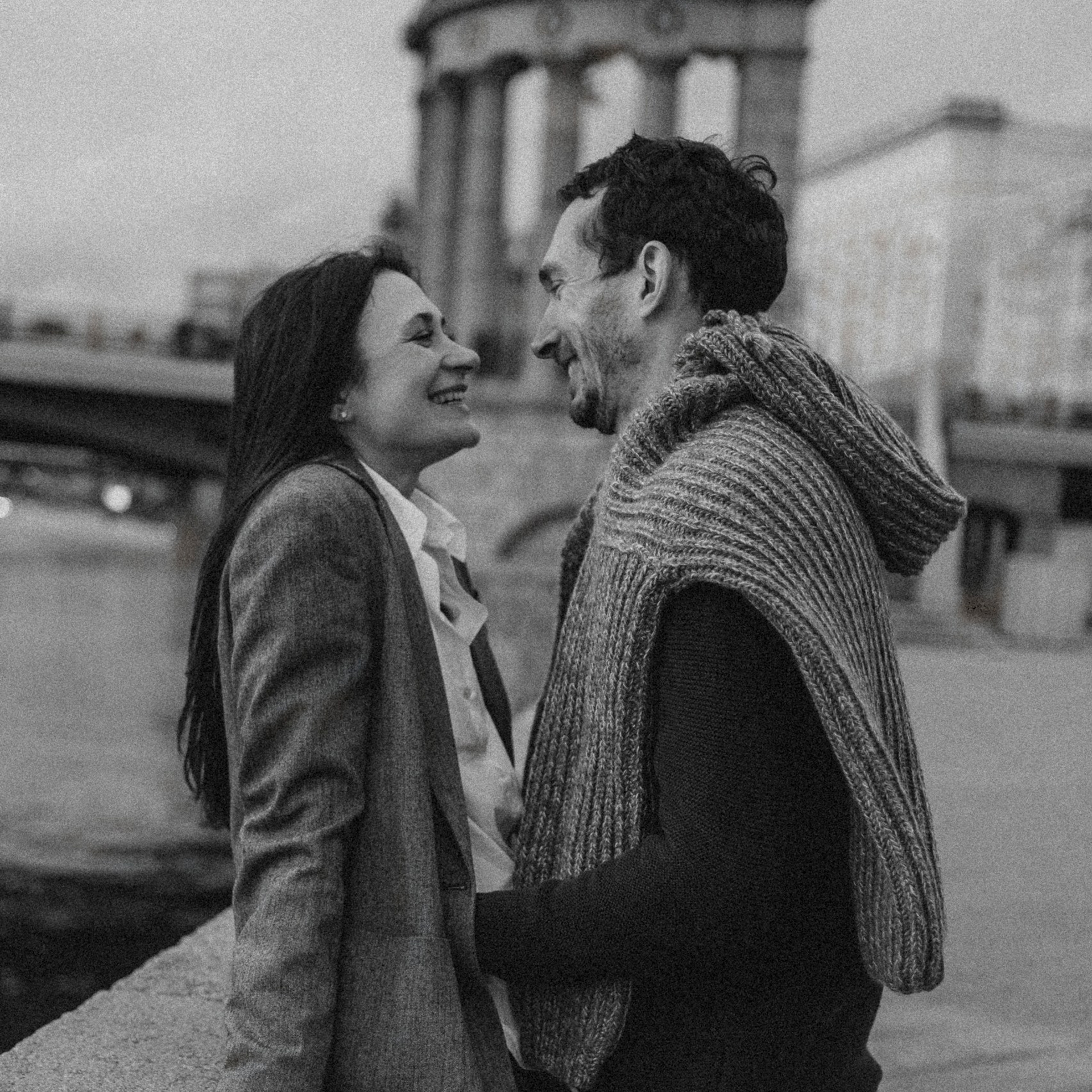 Городская история Ира и Леша🩶