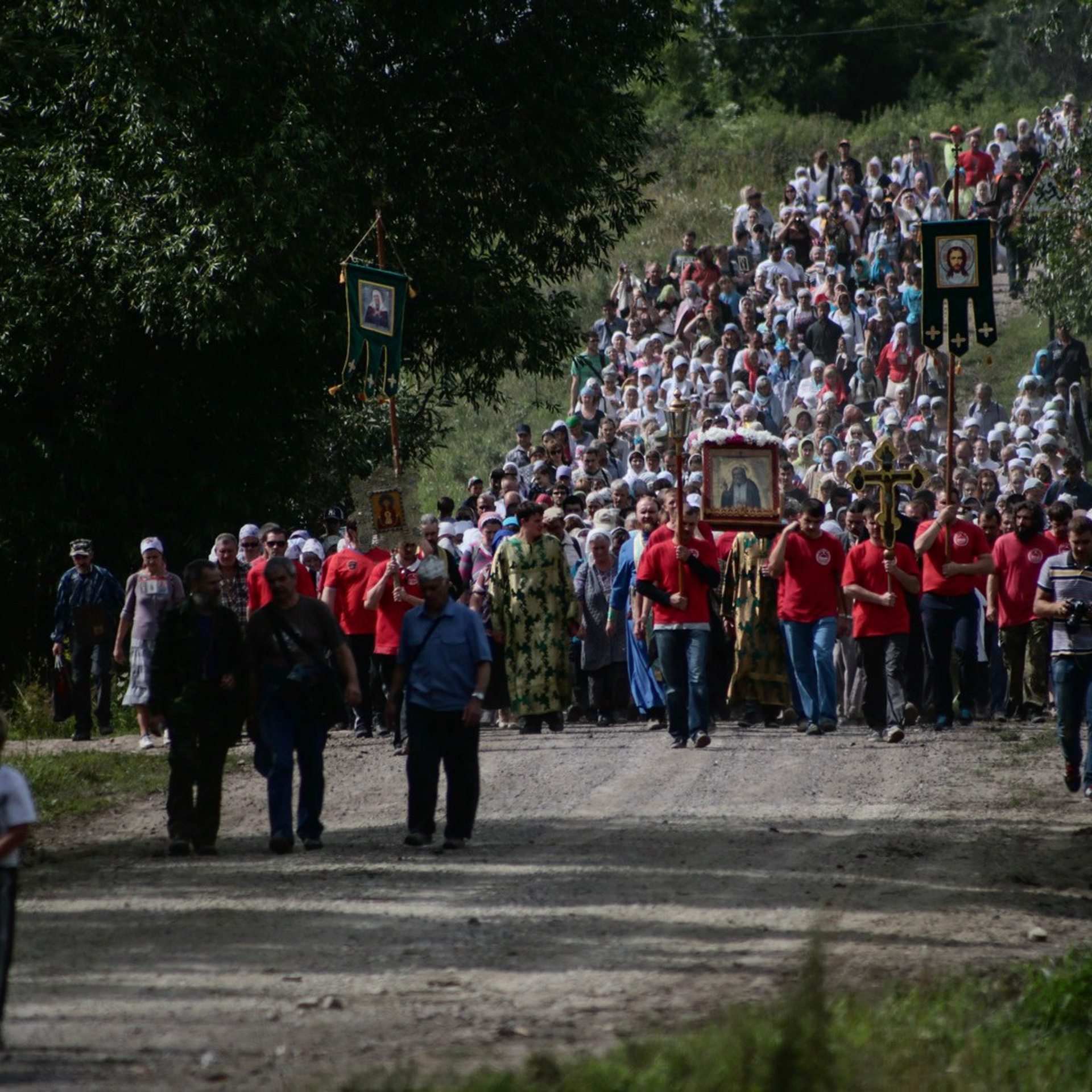 Серафимо-Турнаевский крестный ход. 2014. Евгений Курсков
