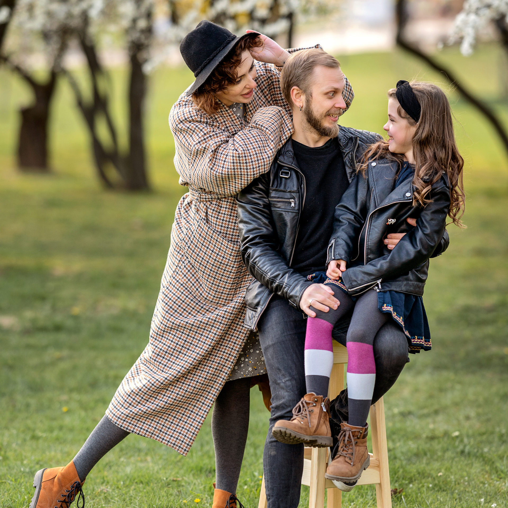 Божена, Паша, Мишель