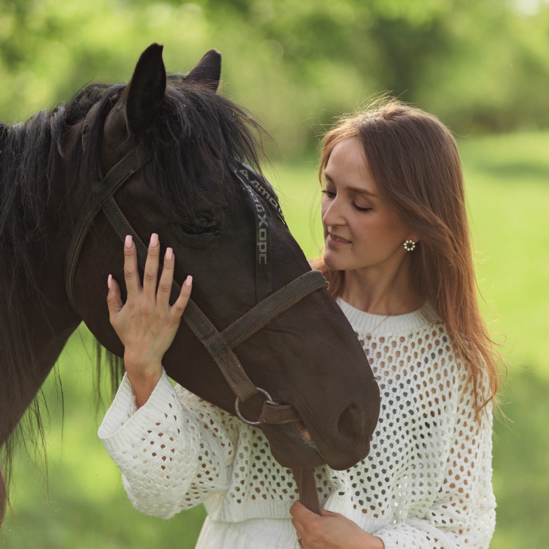 С&nbsp;лошадью