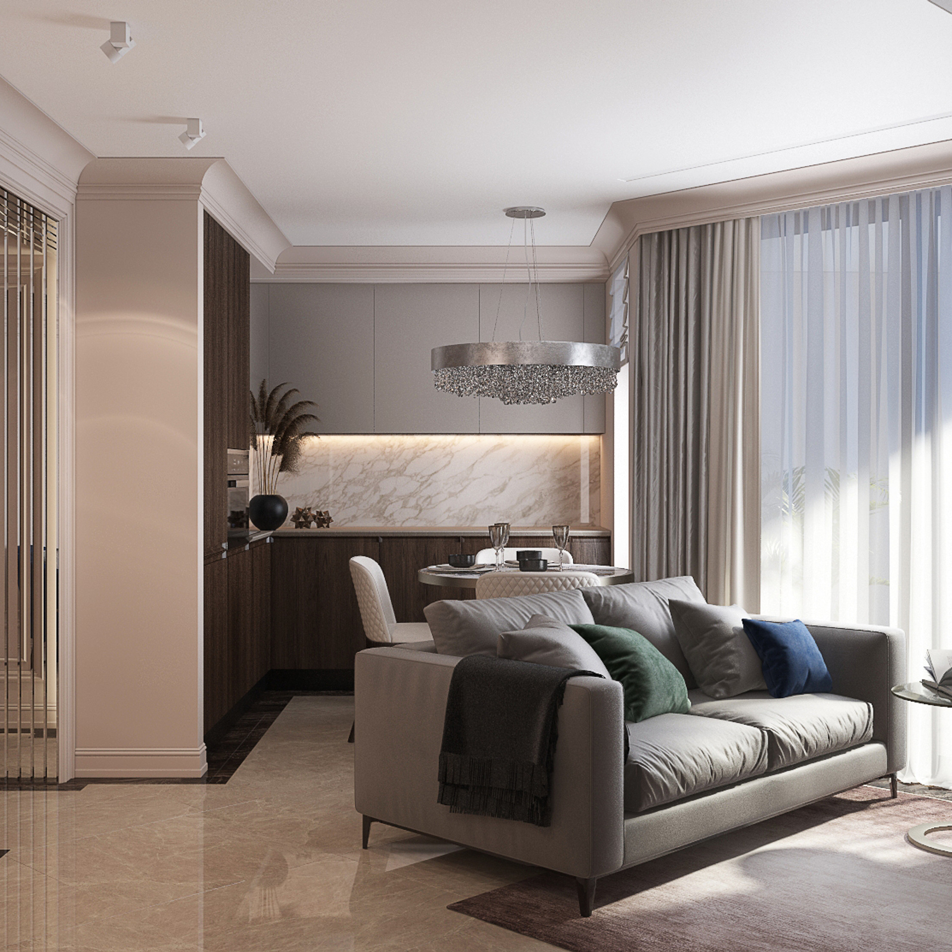 Апартаменты в Beausoleil, Франция