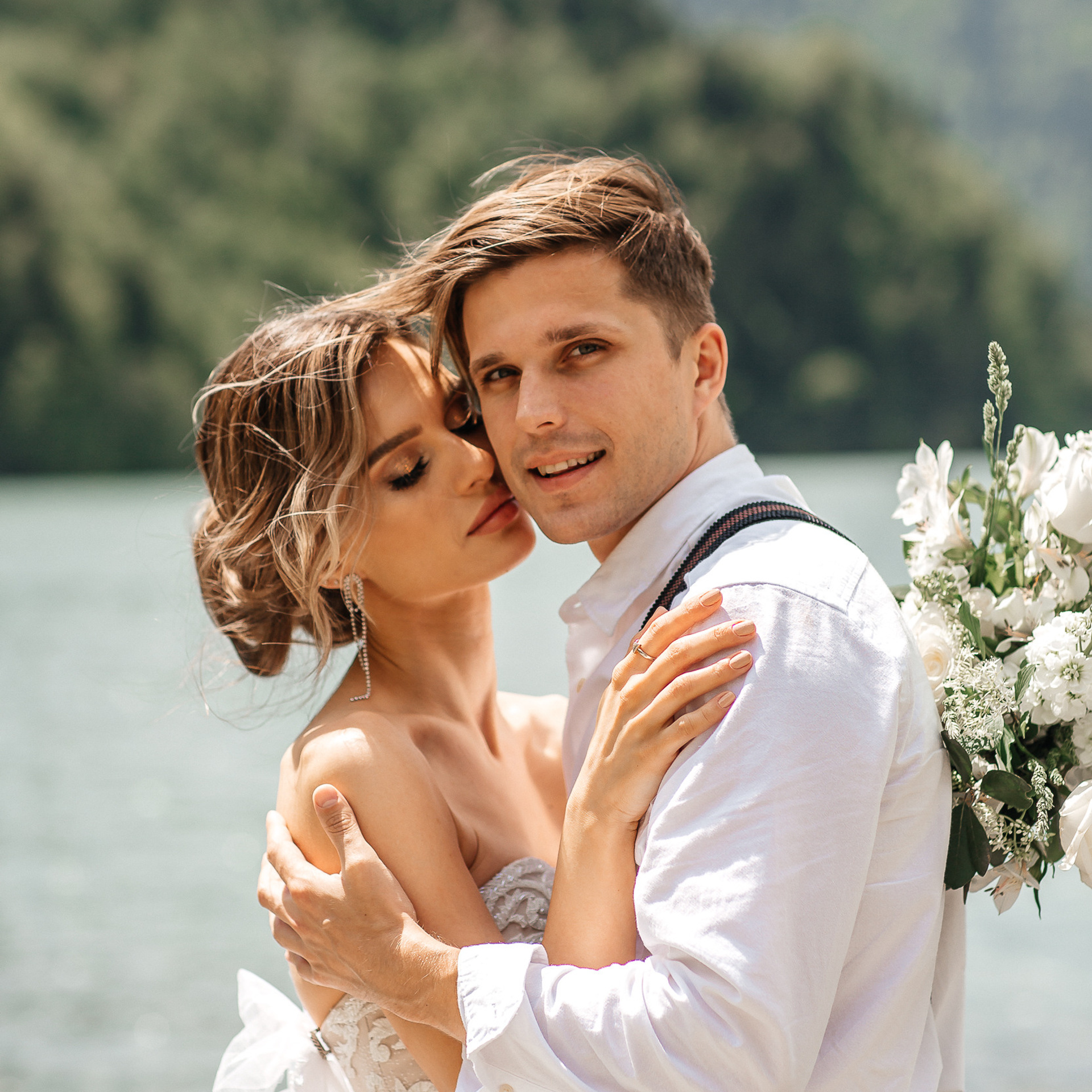 На озере Рица